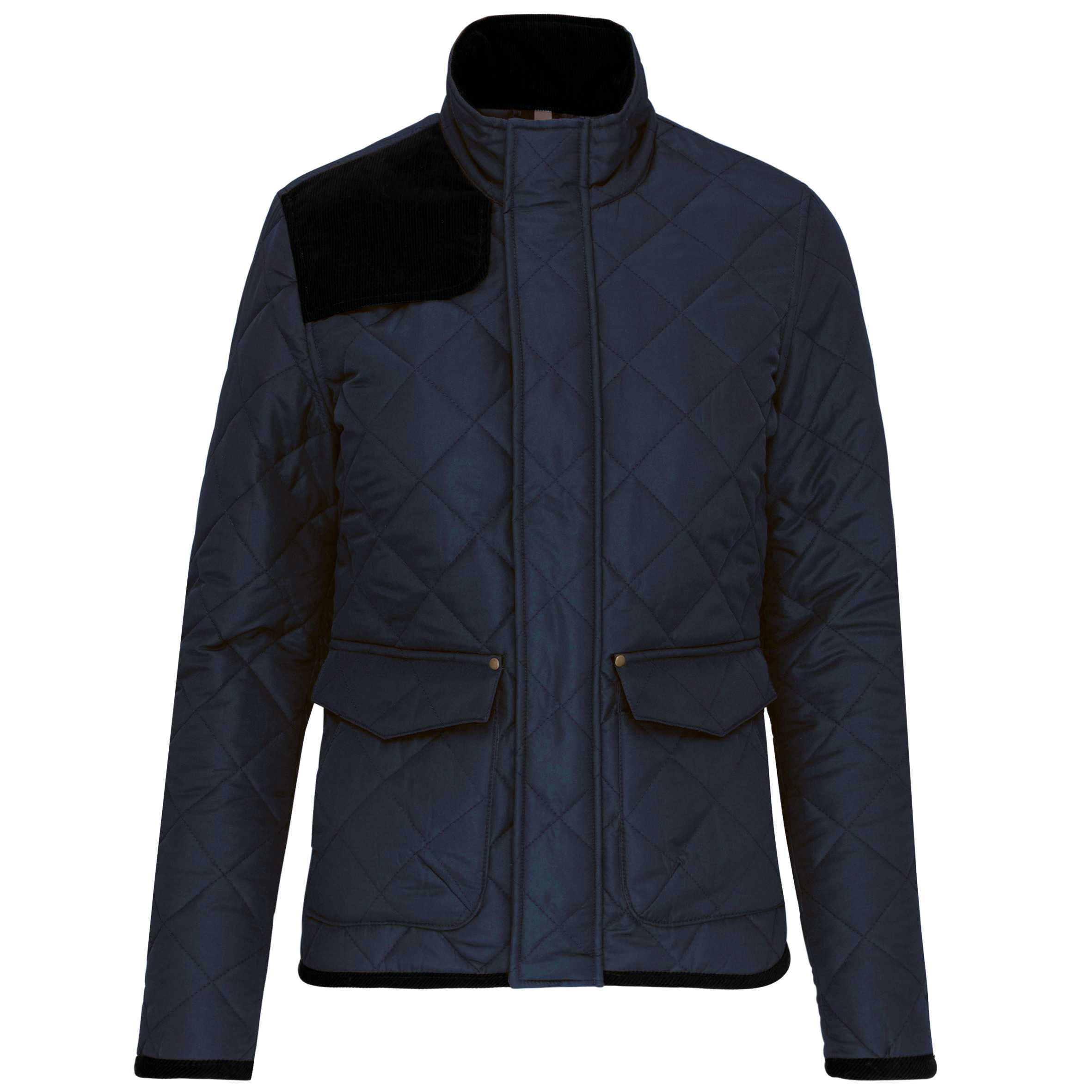 Chaqueta acolchada rombos hombre Navy / Black