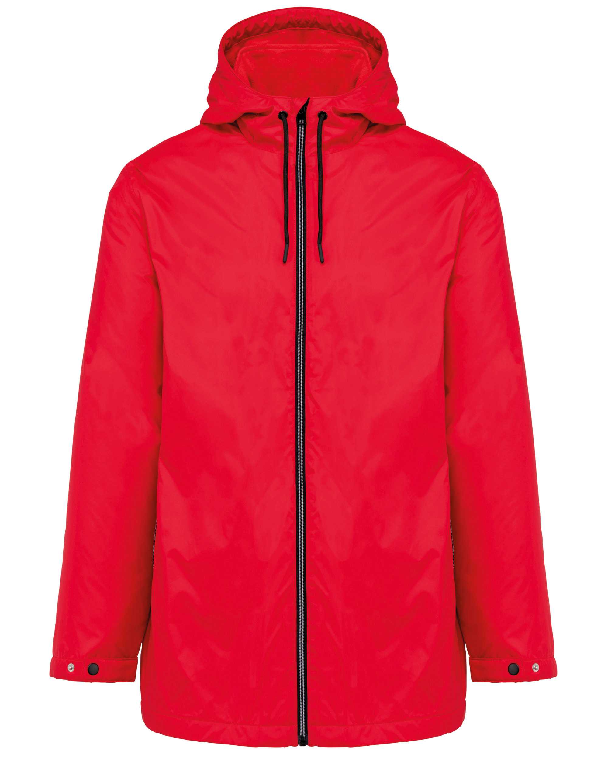Chaqueta con capucha y forro de micropolar - Unisex Red