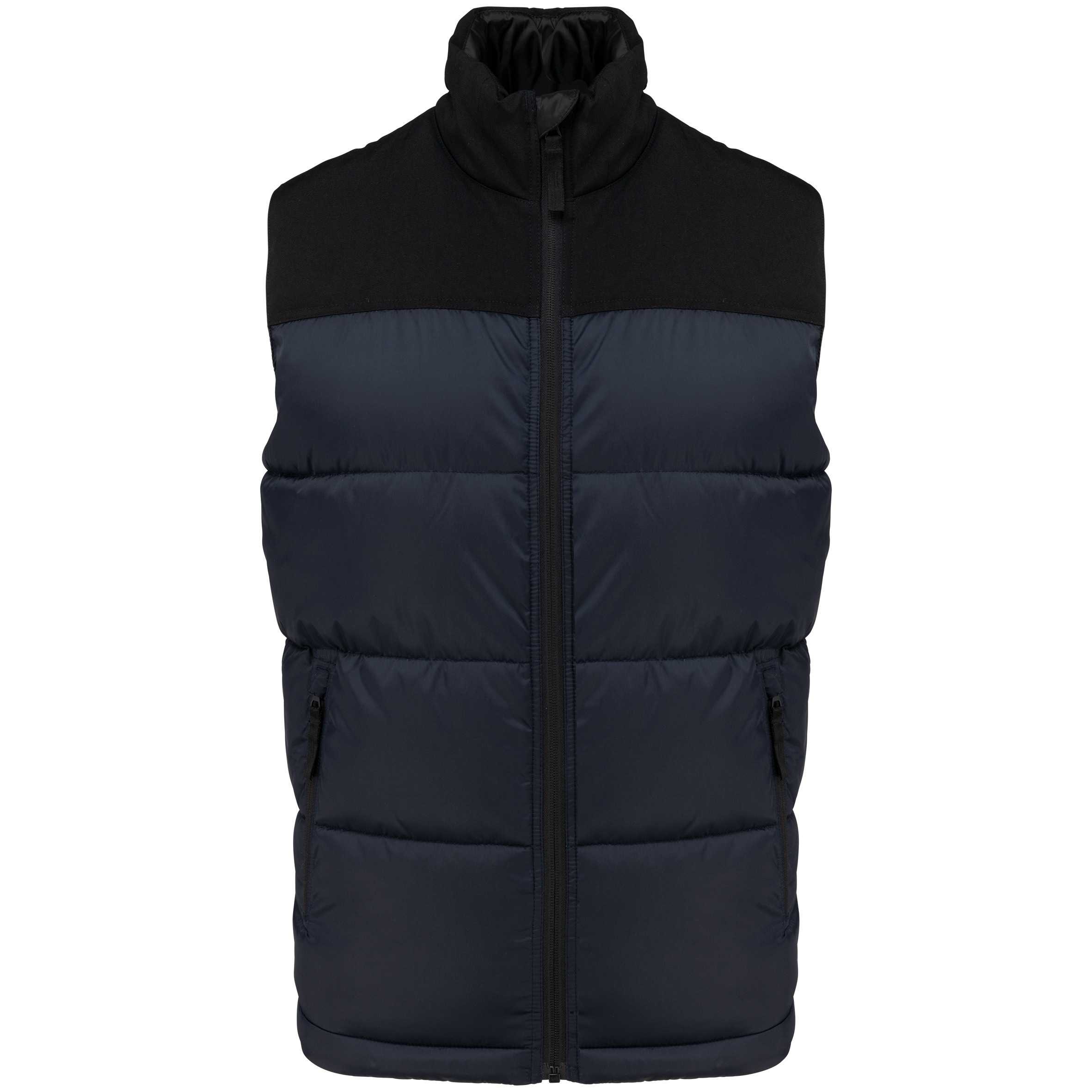 Chaleco acolchado bicolor unisex Navy / Black
