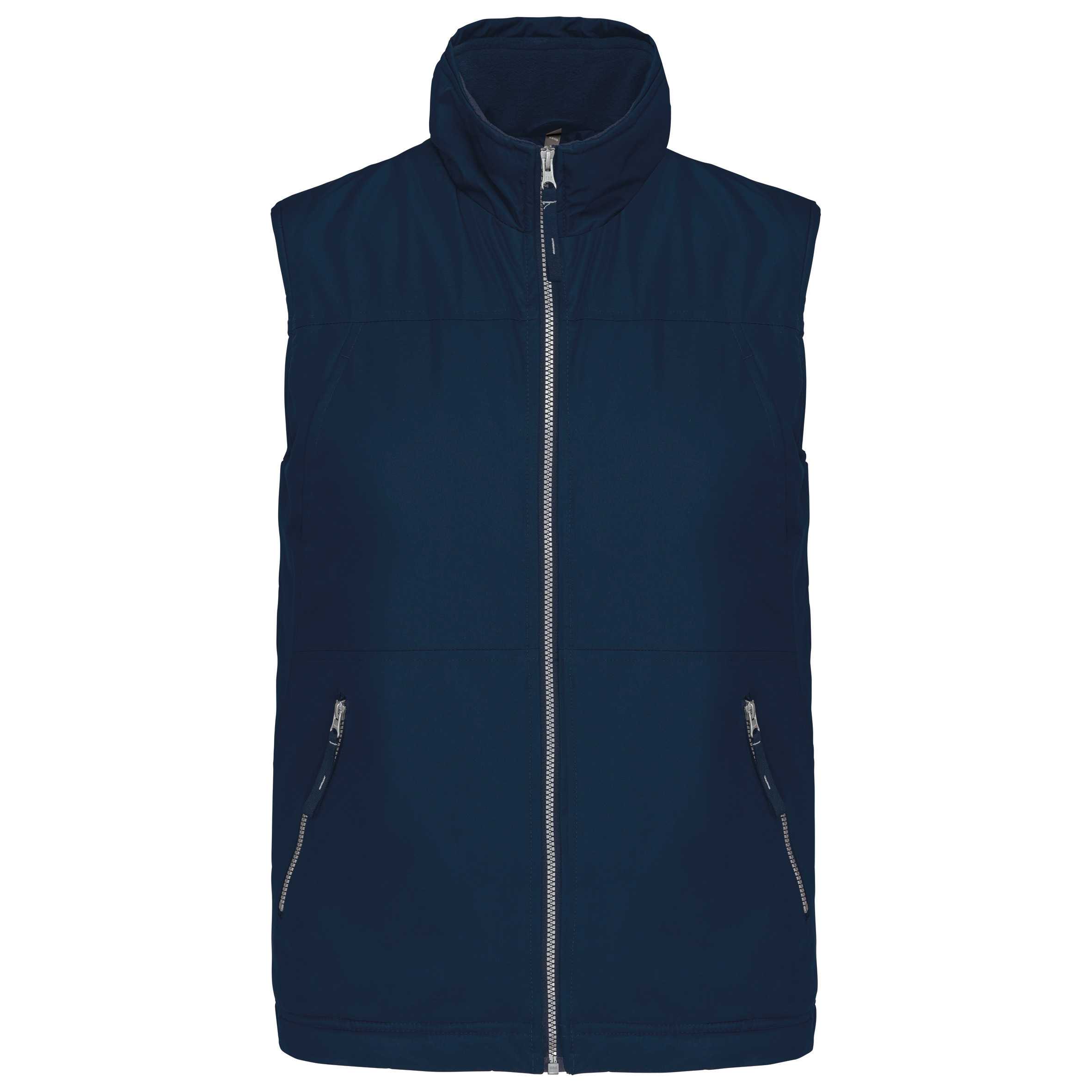 Chaleco con forro polar hombre Navy