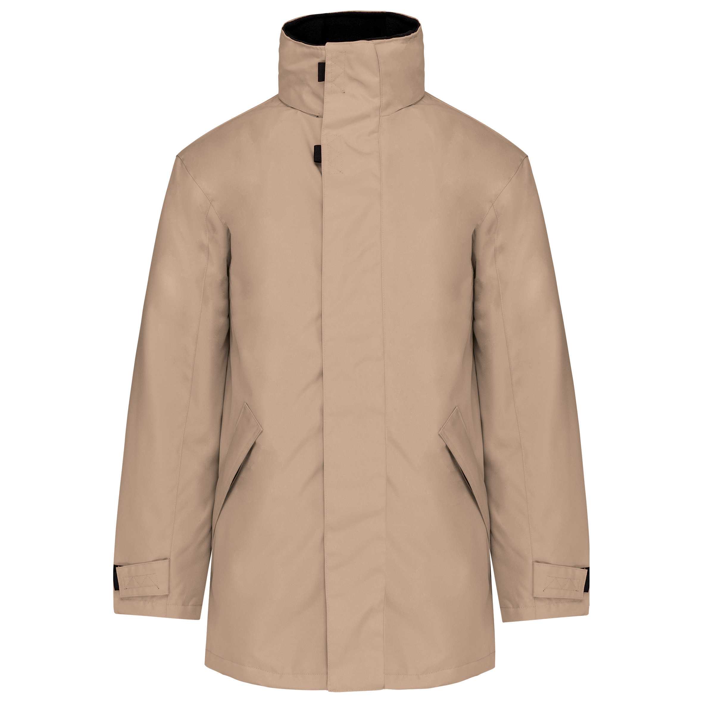 Parka acolchada hombre Beige