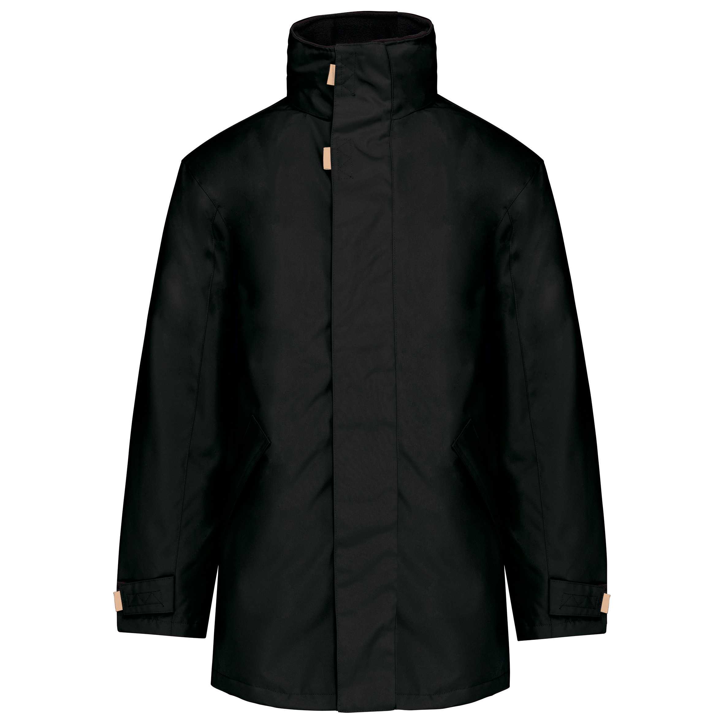 Parka acolchada hombre Black