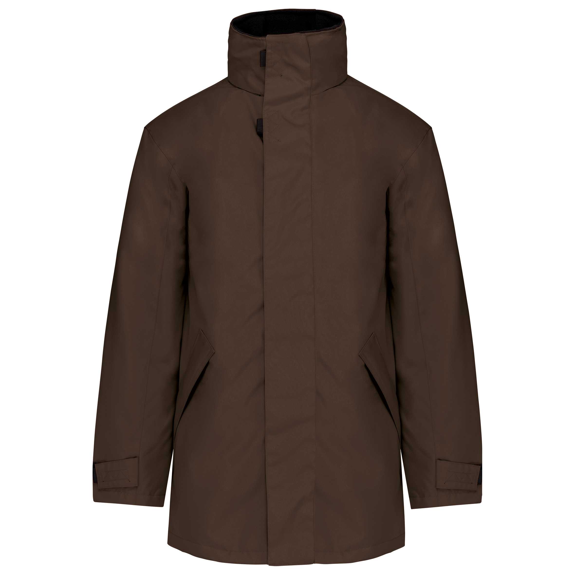 Parka acolchada hombre Chocolate
