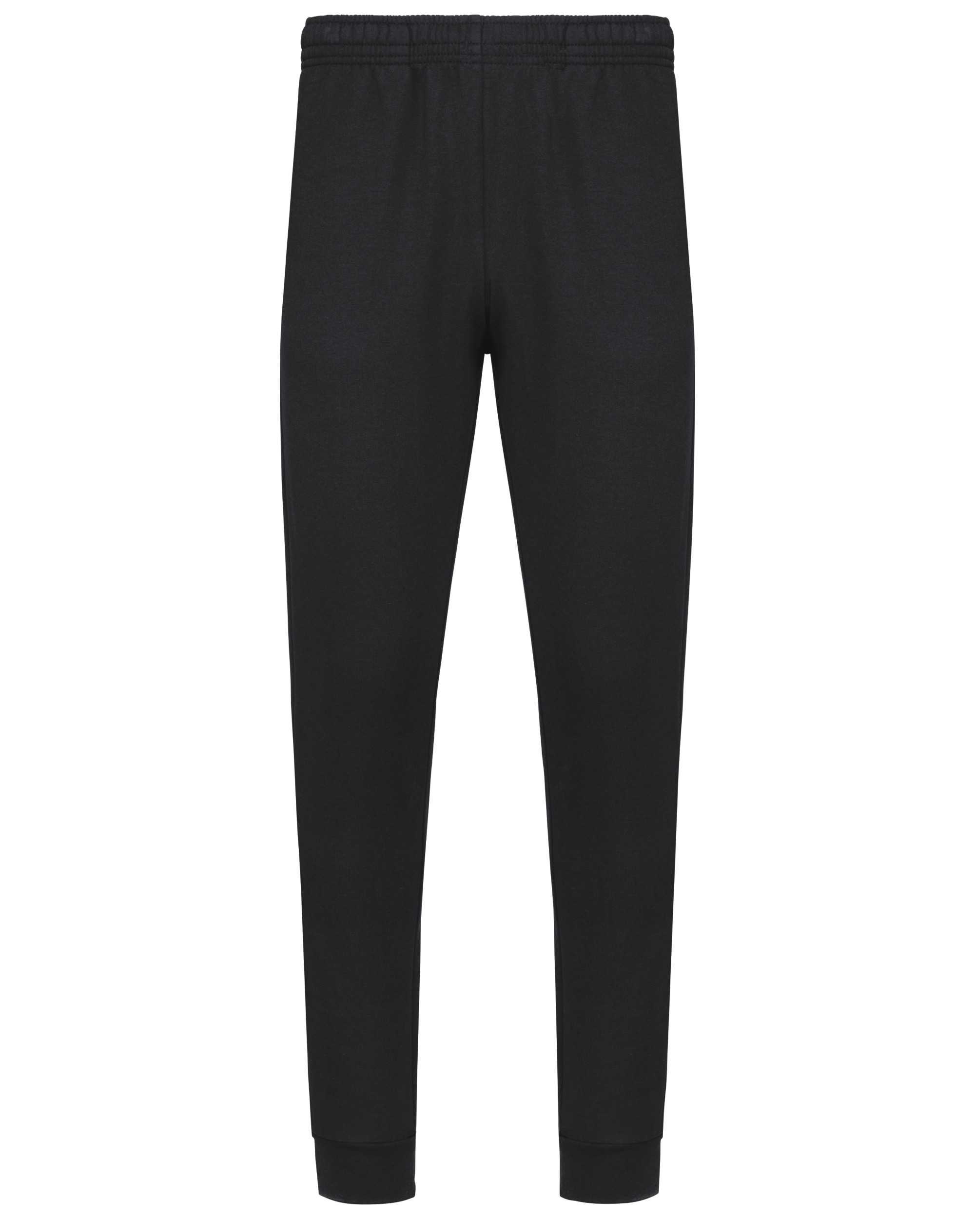Pantalón felpa unisex Black