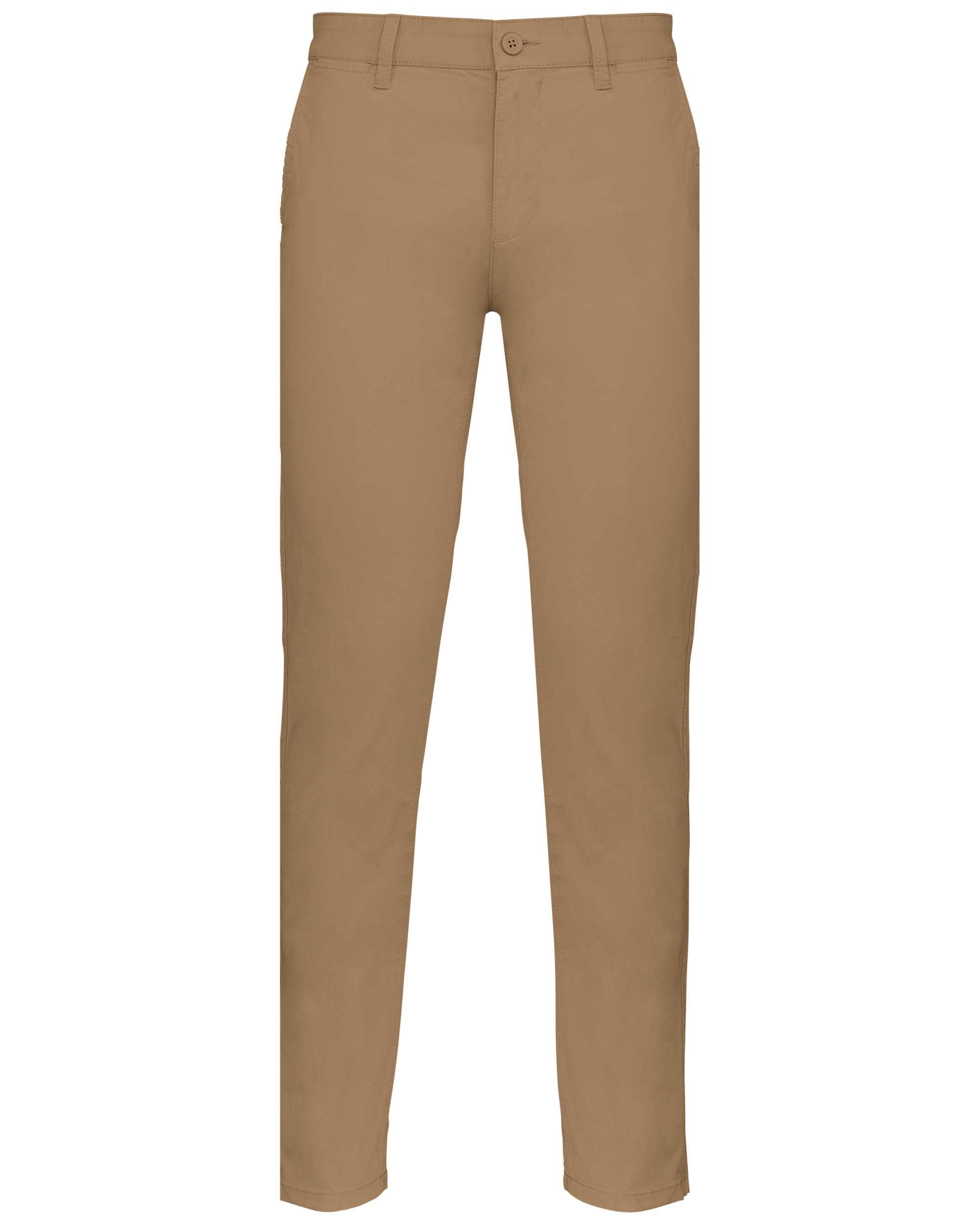 Pantalón chino hombre Camel