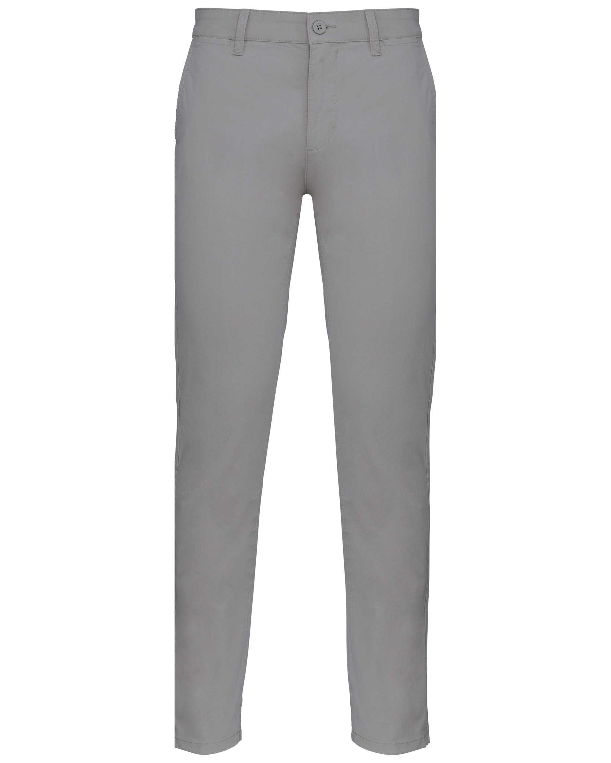 Pantalón chino hombre Fine Grey