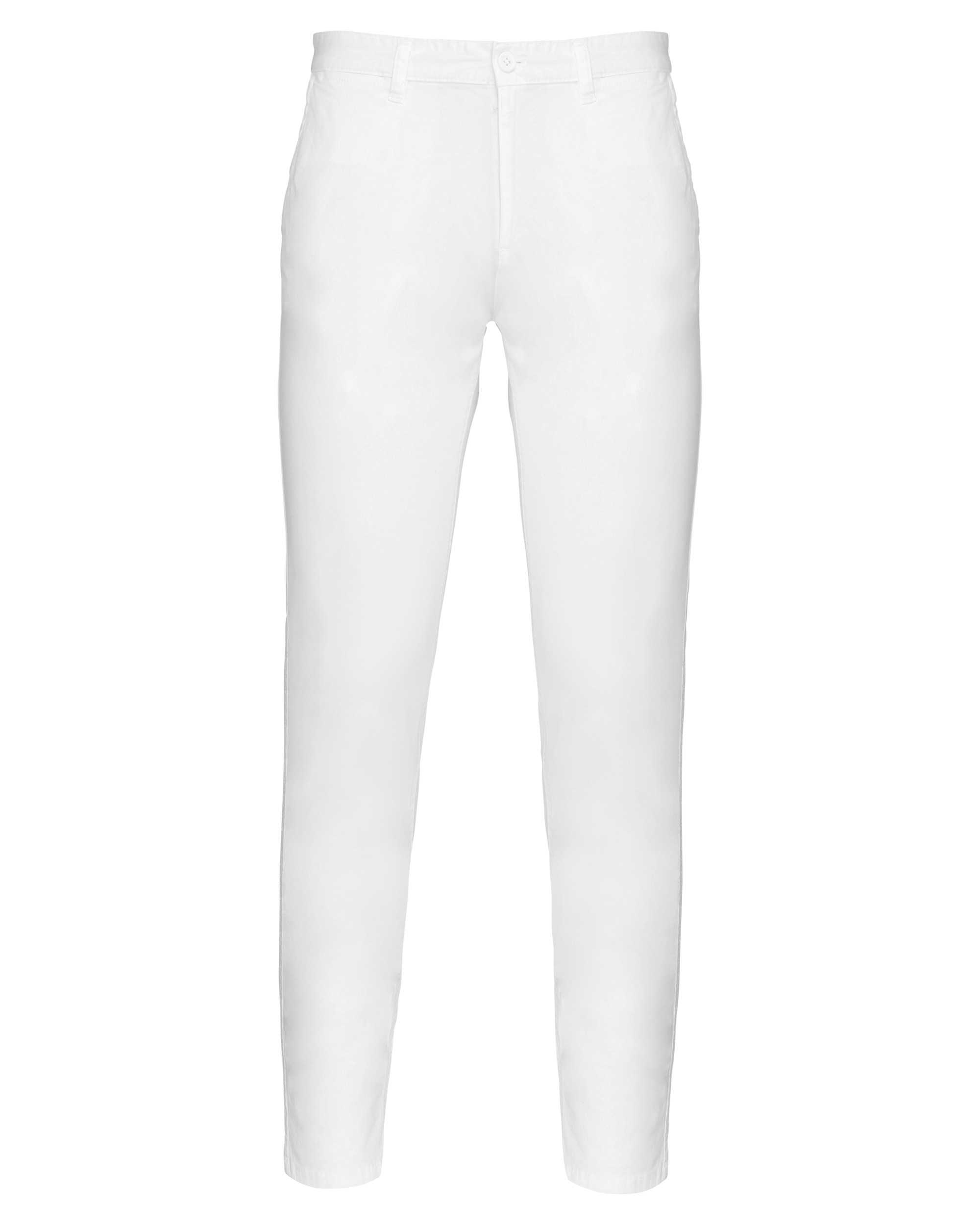 Pantalón chino hombre White