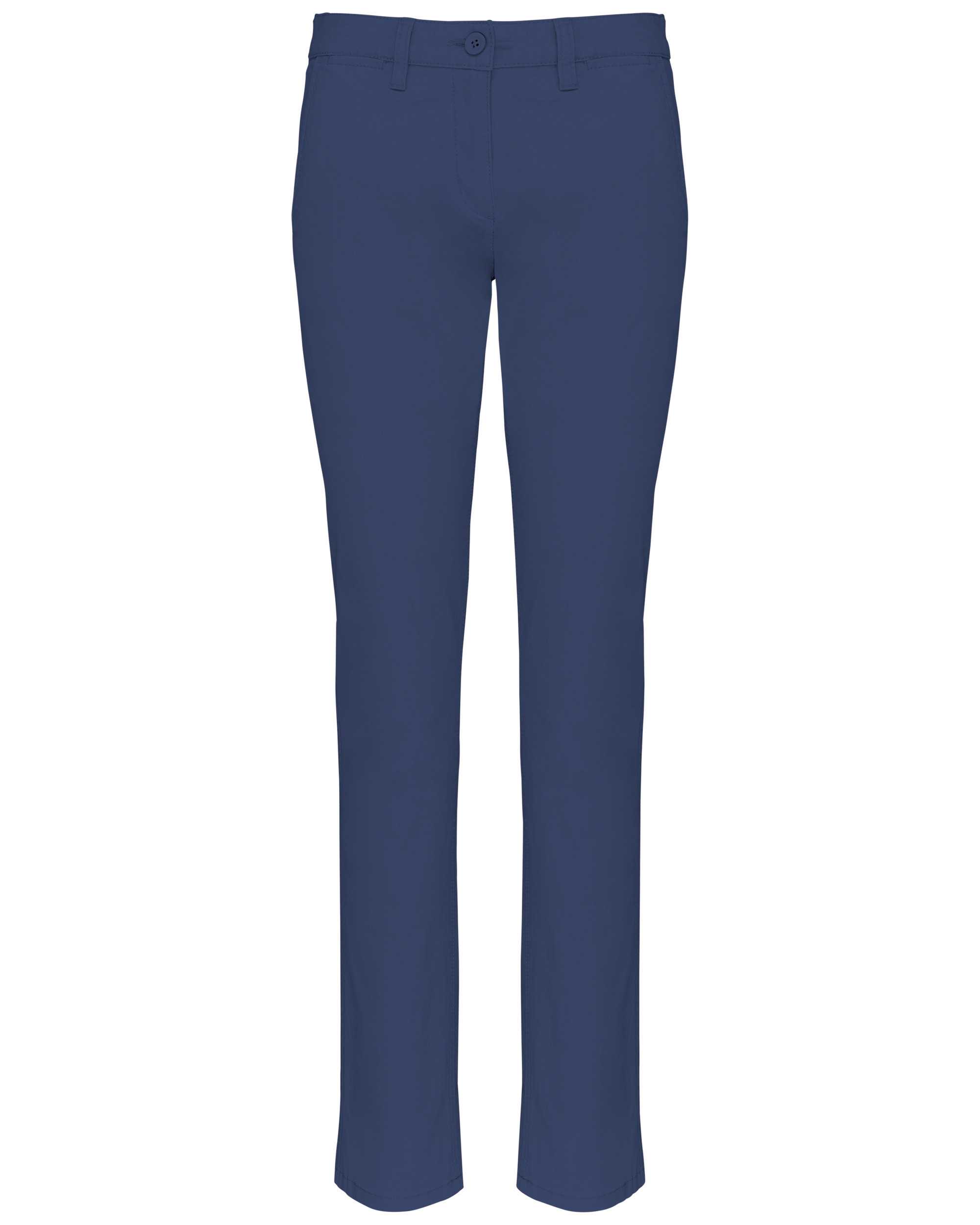 Pantalón chino mujer Deep Blue