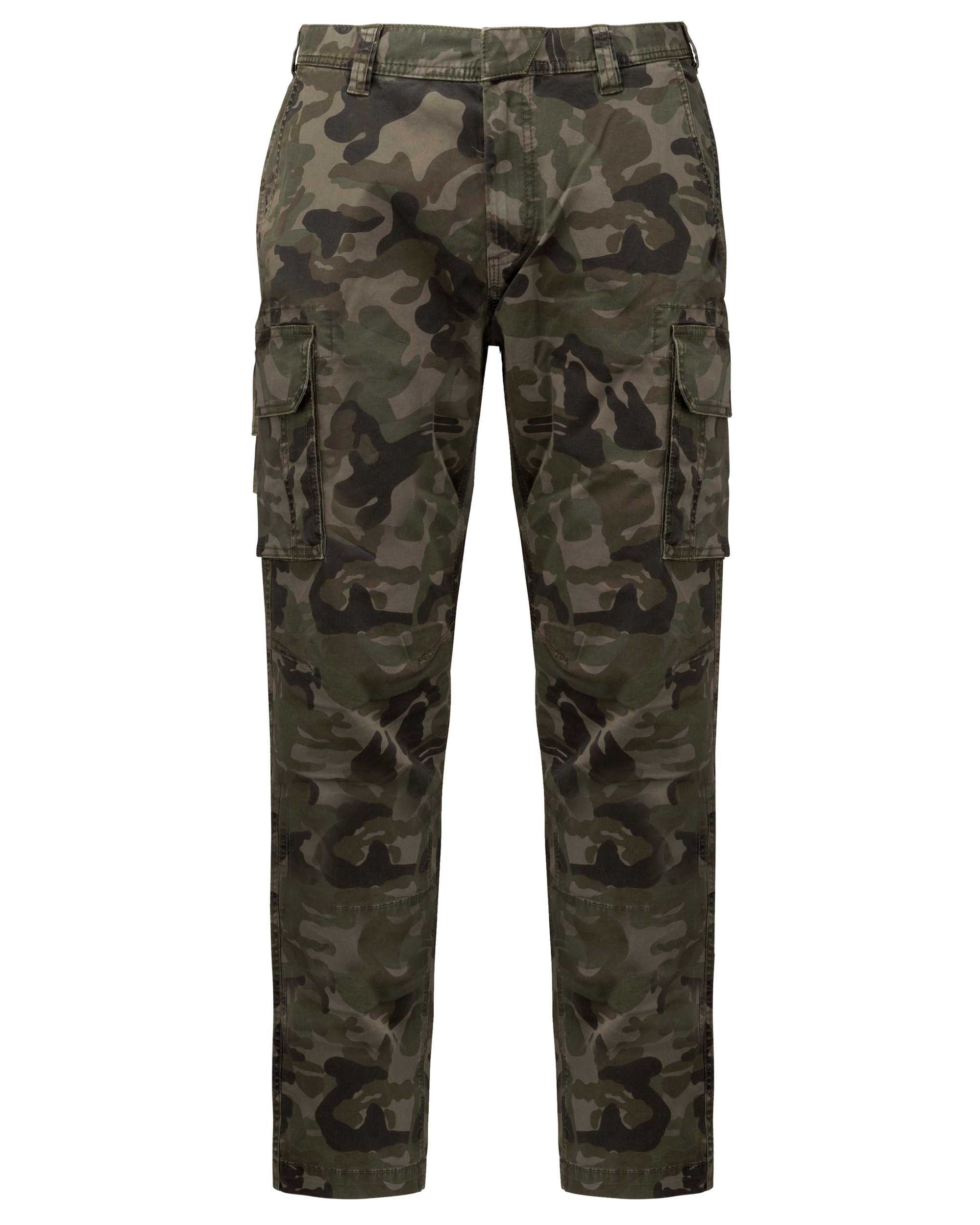 Pantalón multibolsillos hombre Olive Camouflage