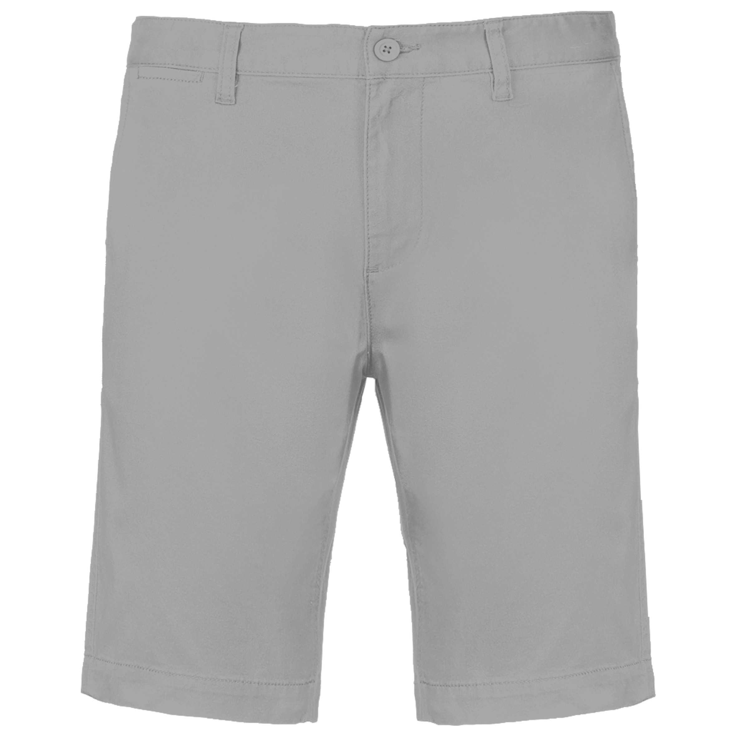 Bermuda chino hombre Fine Grey