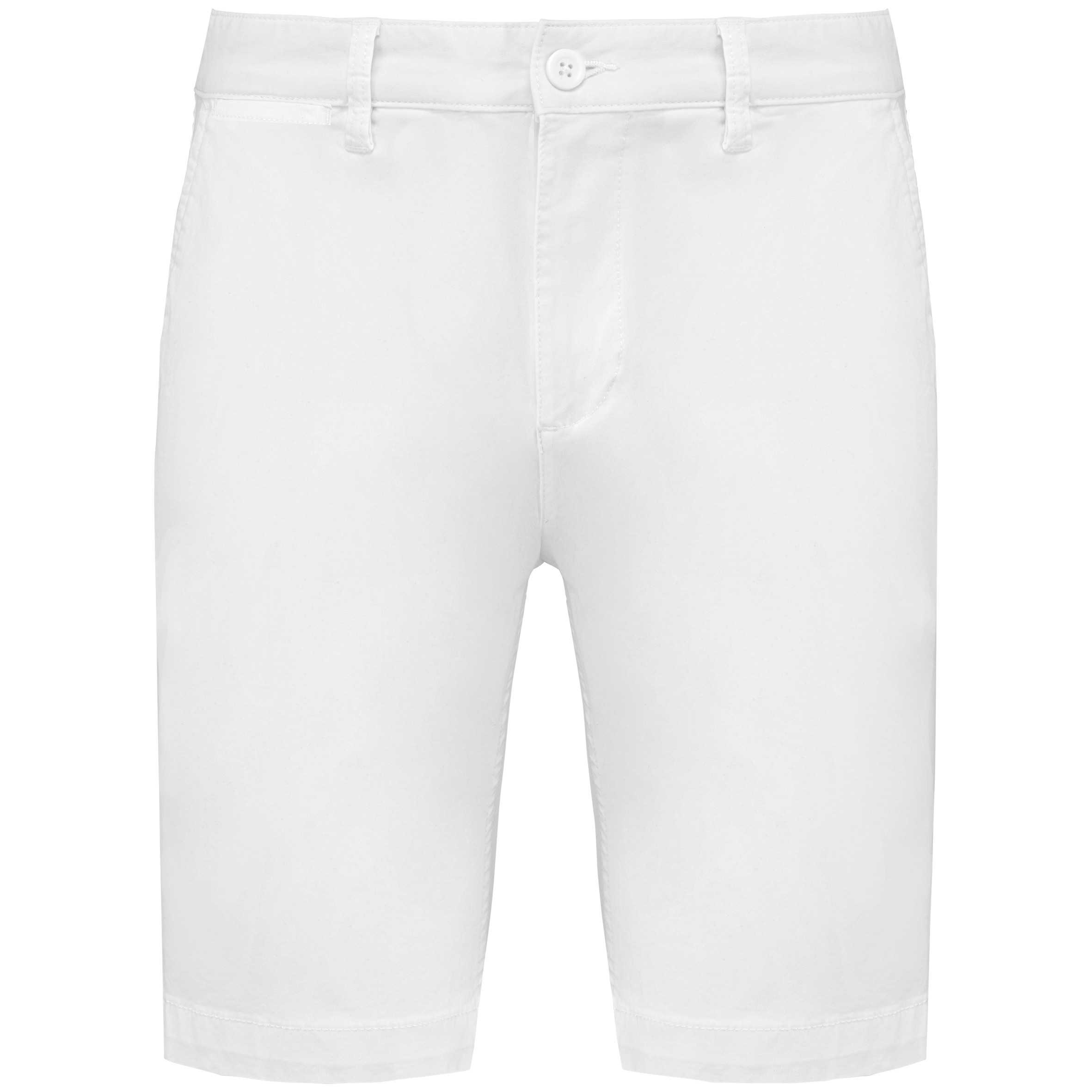 Bermuda chino hombre White