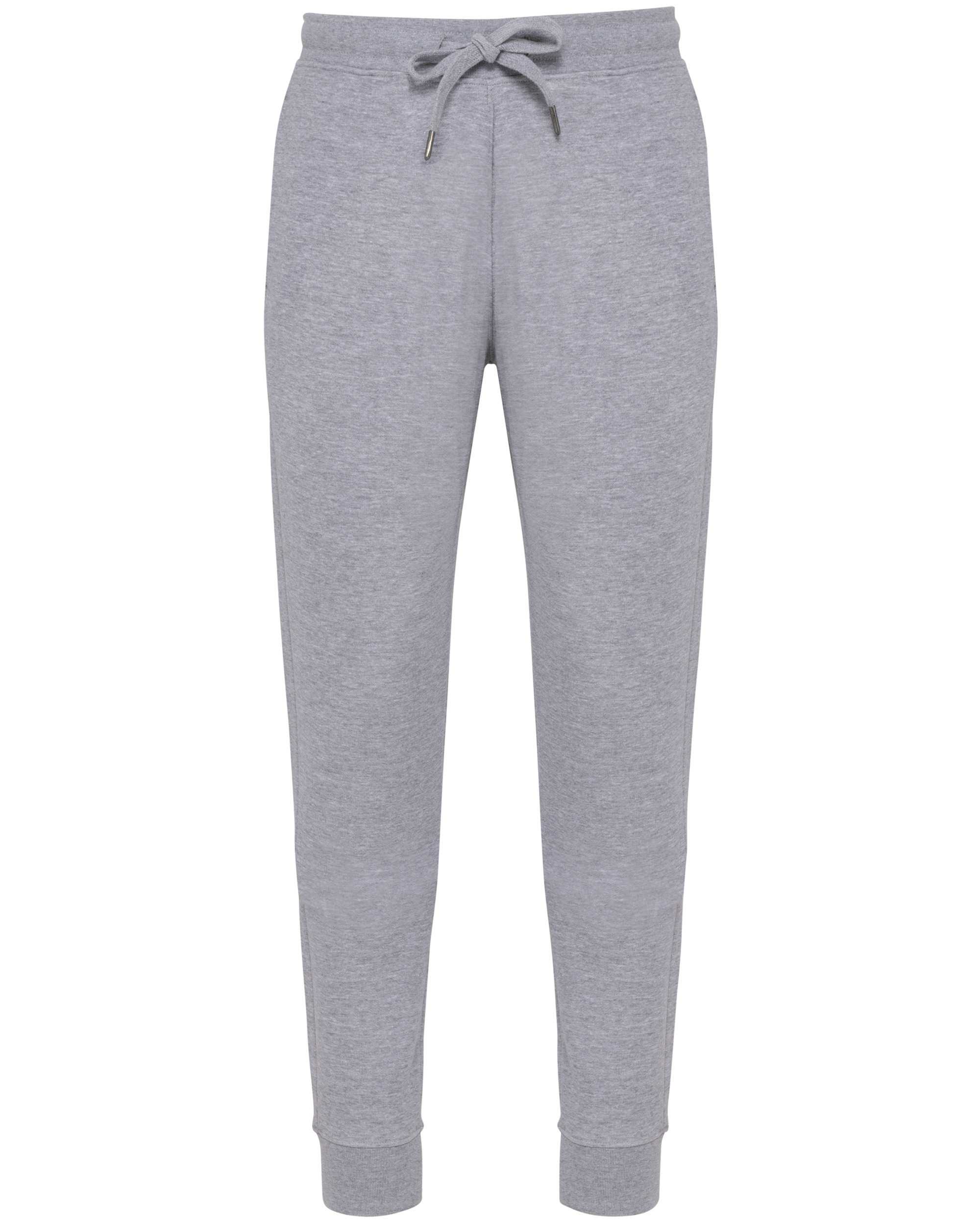Pantalón felpa no perchado eco-responsable hombre Oxford Grey