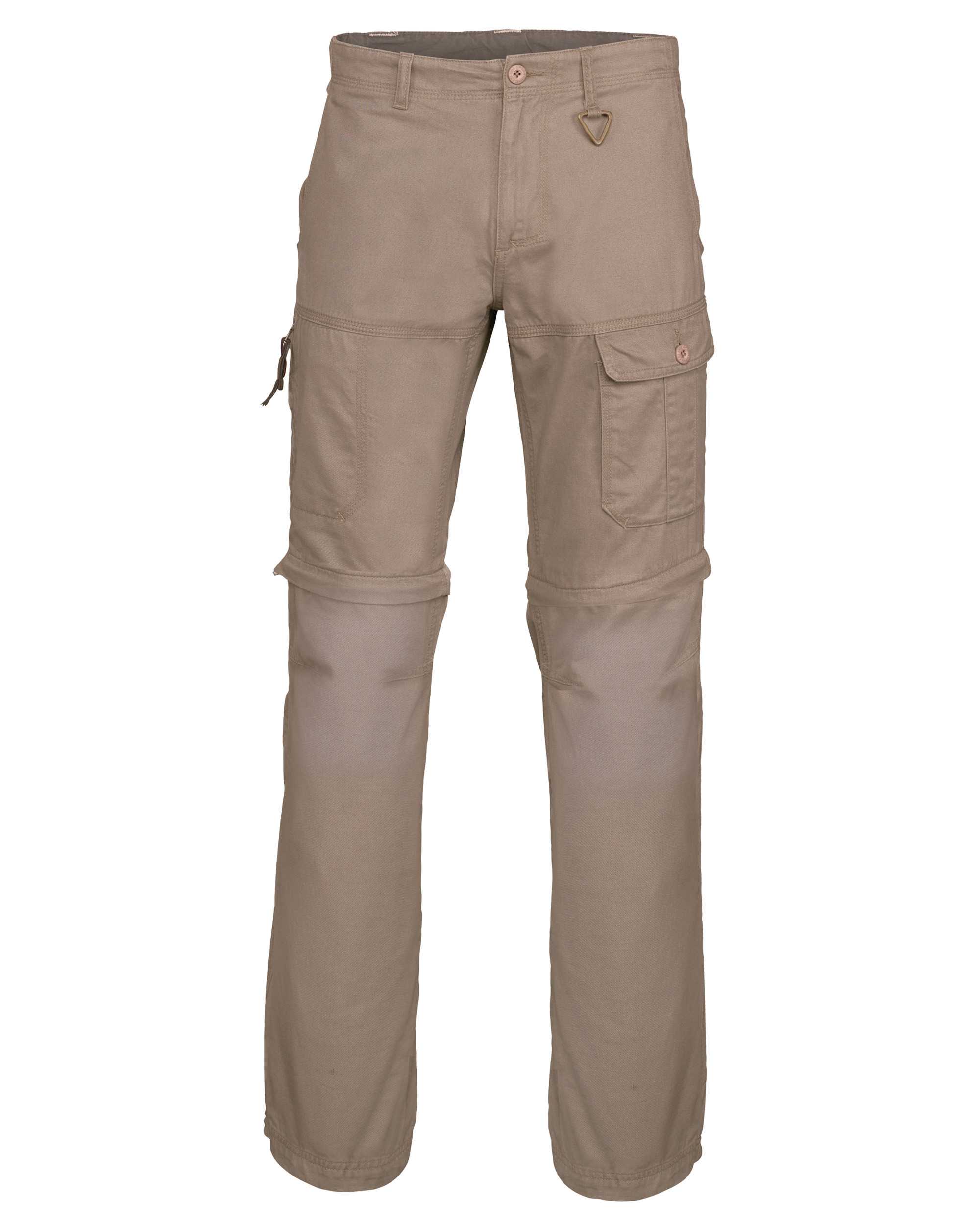 Pantalón 2 en 1 multibolsillos Dark Beige