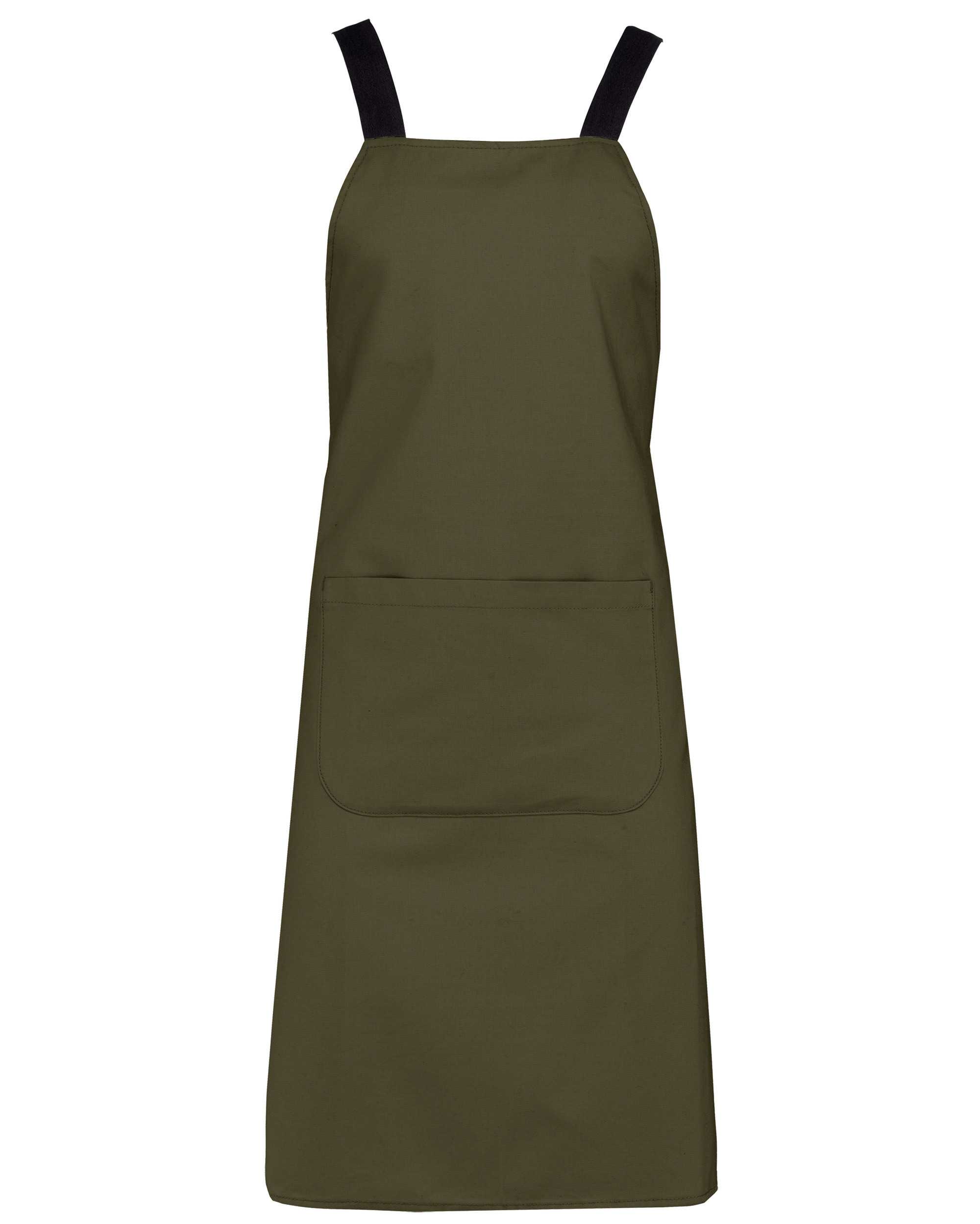 Delantal algodón orgánico Mossy Green