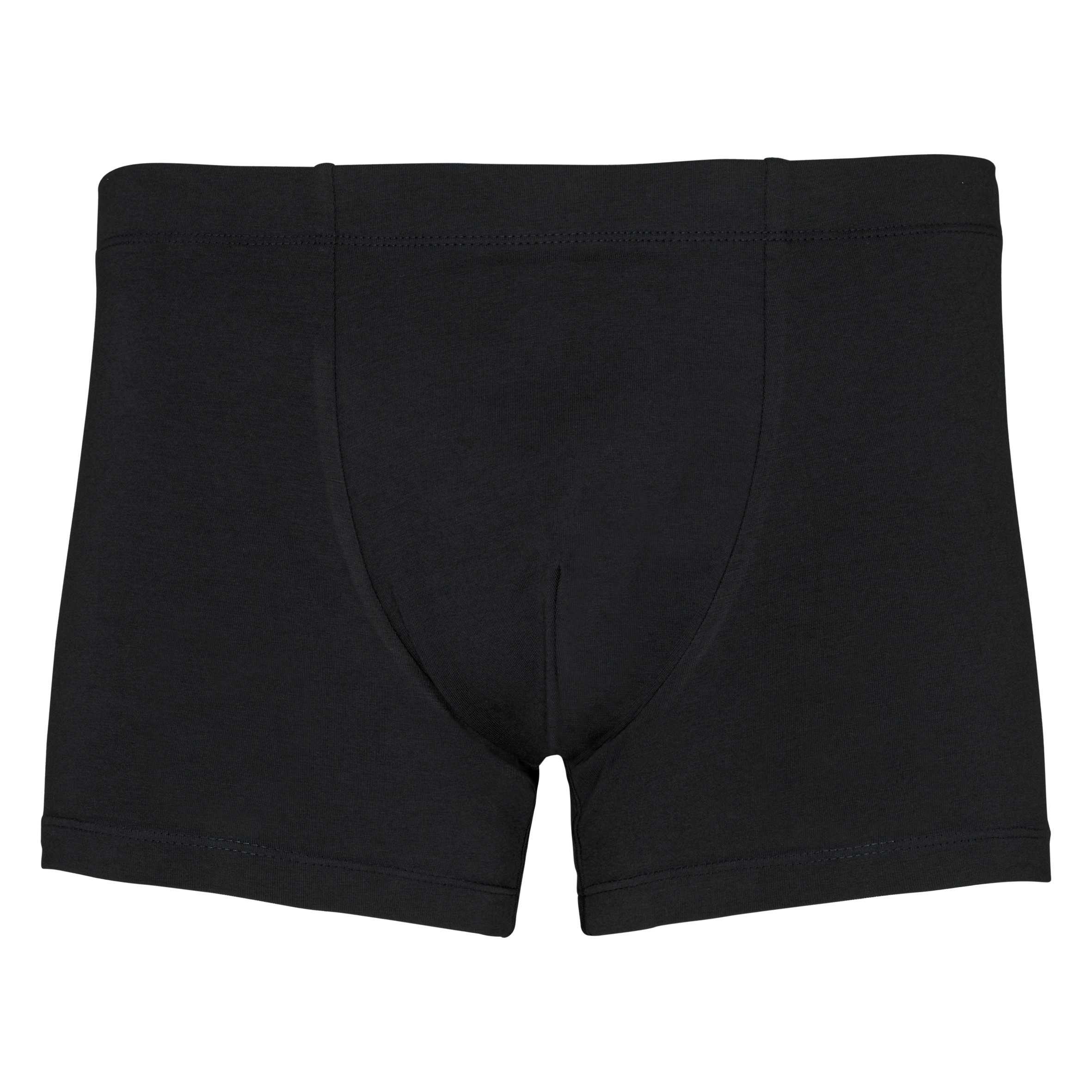Boxer algodón orgánico hombre Black