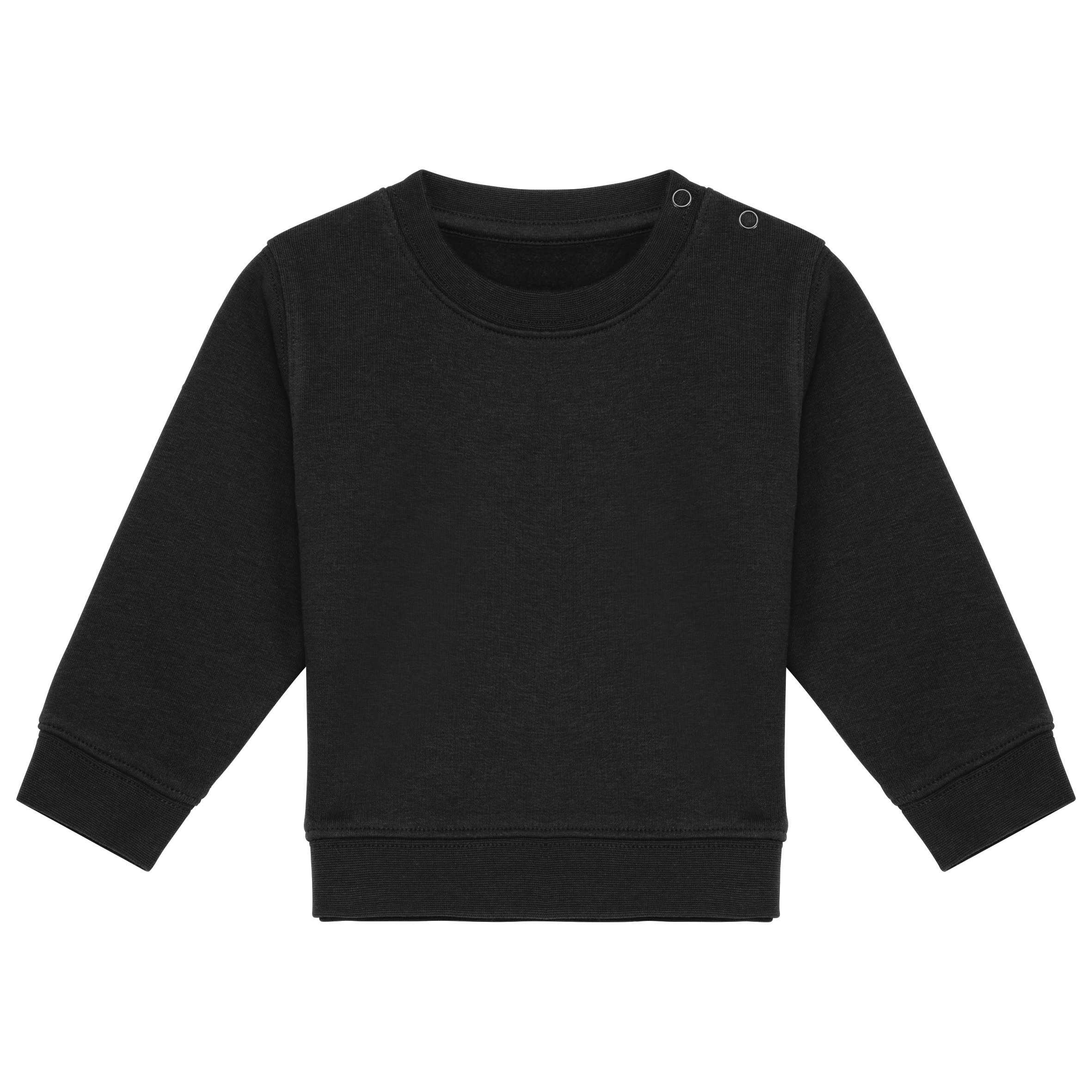 Sudadera ecorresponsable bebé Black