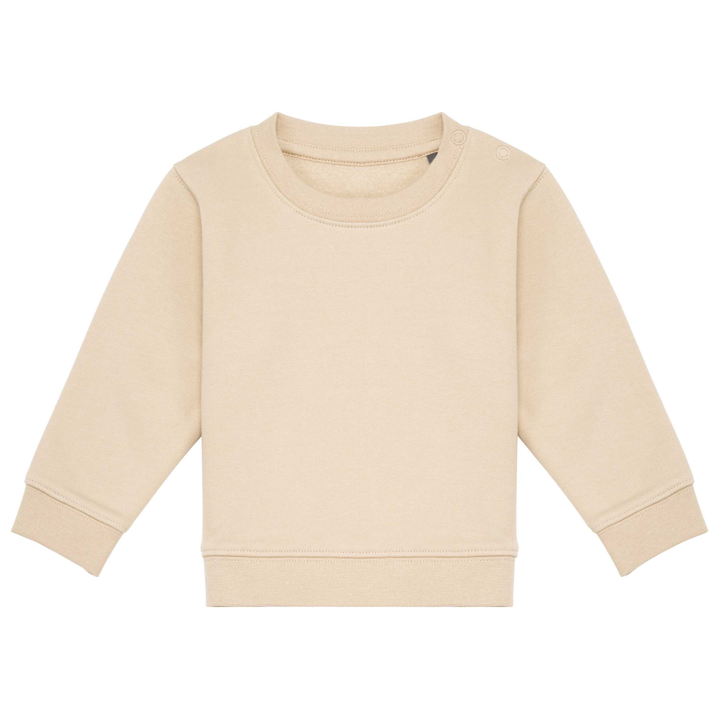 Sudadera ecorresponsable bebé Light Sand