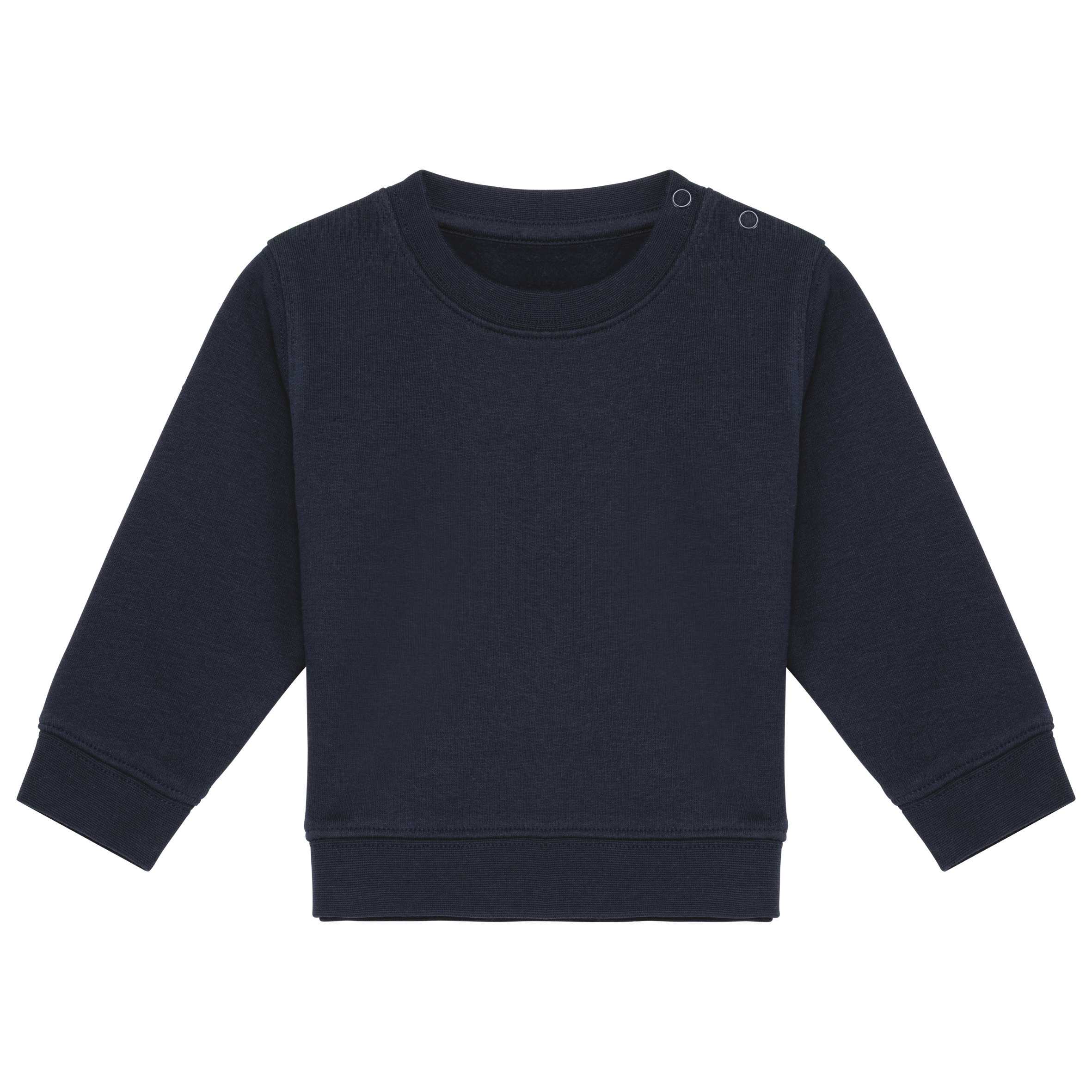 Sudadera ecorresponsable bebé Navy