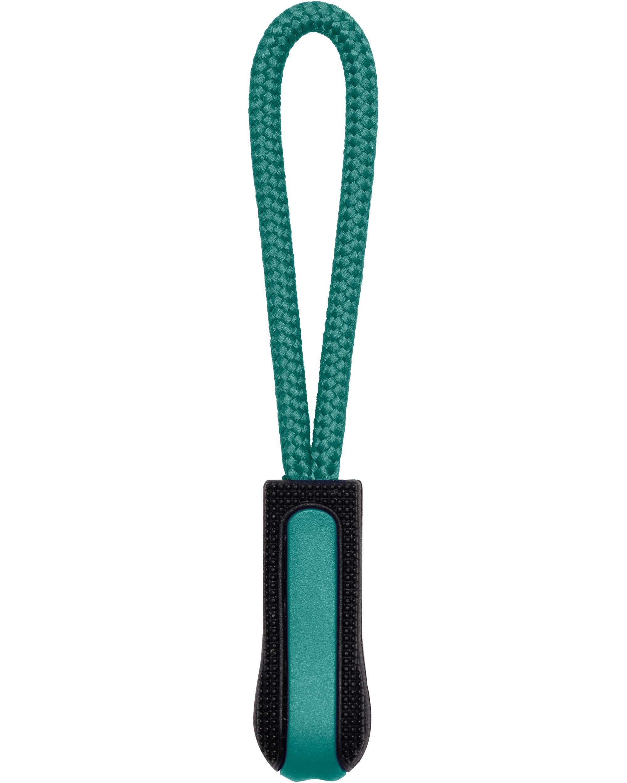 Tirador de cremallera Black / Kelly Green