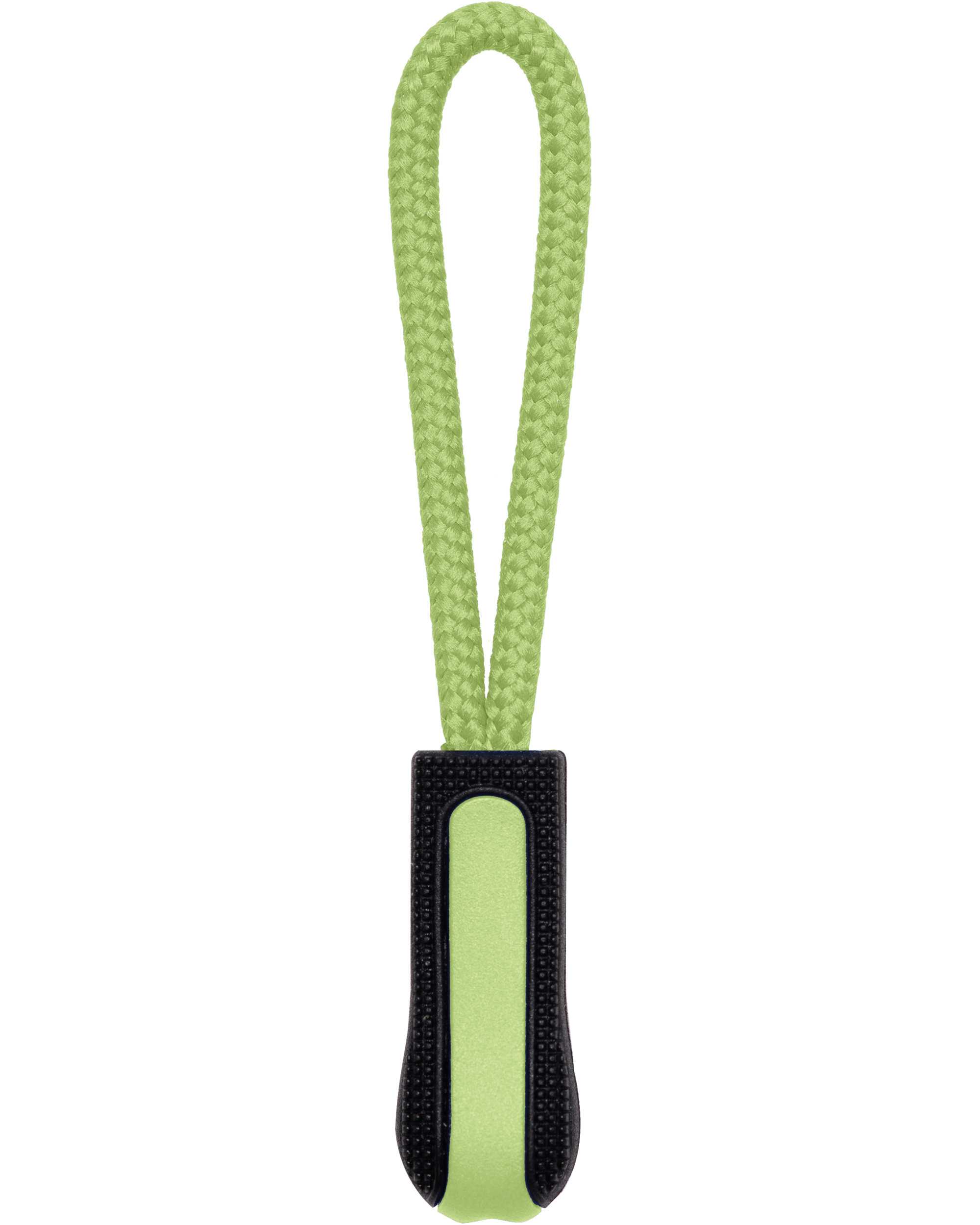 Tirador de cremallera Black / Lime
