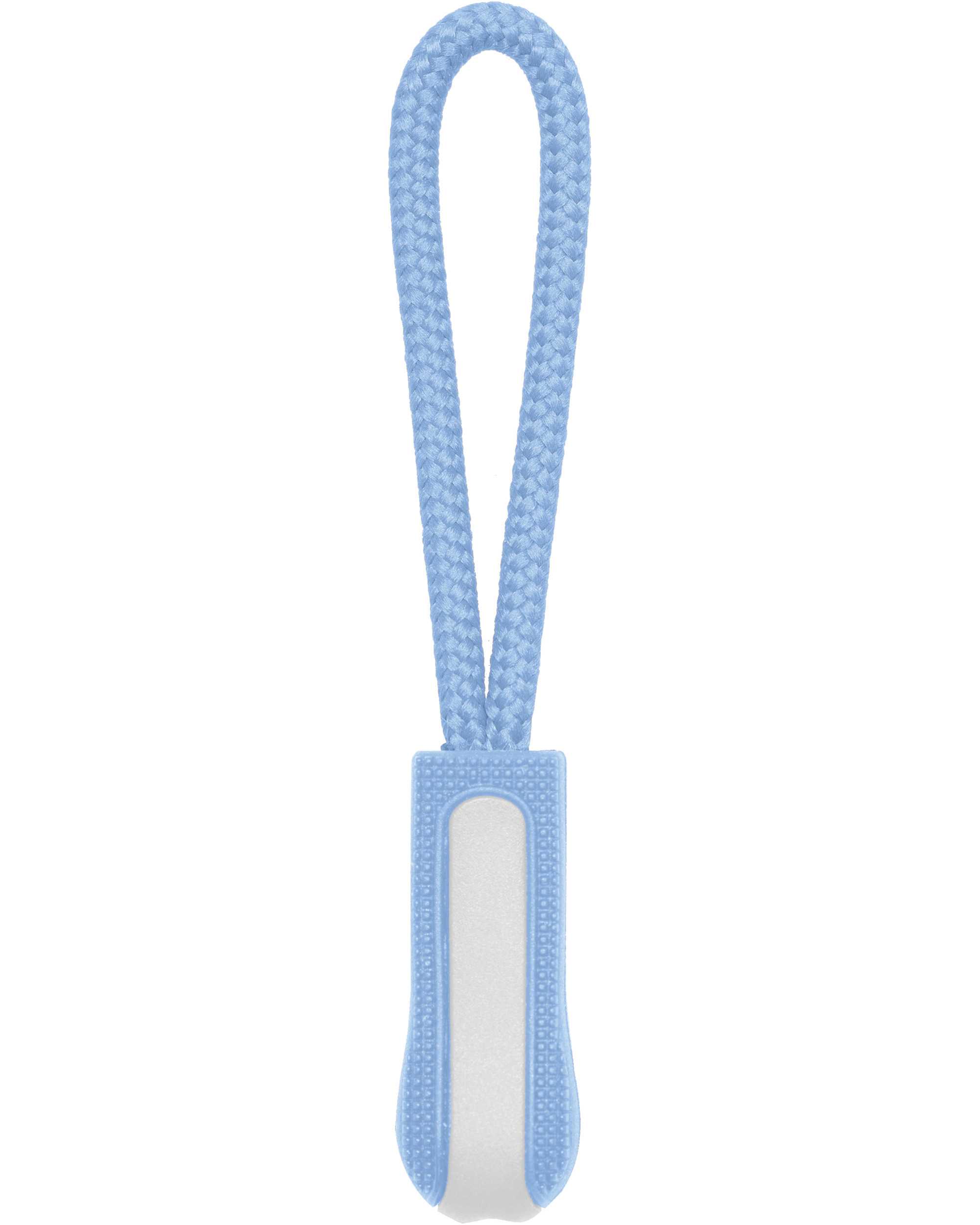 Tirador de cremallera Sky Blue / White