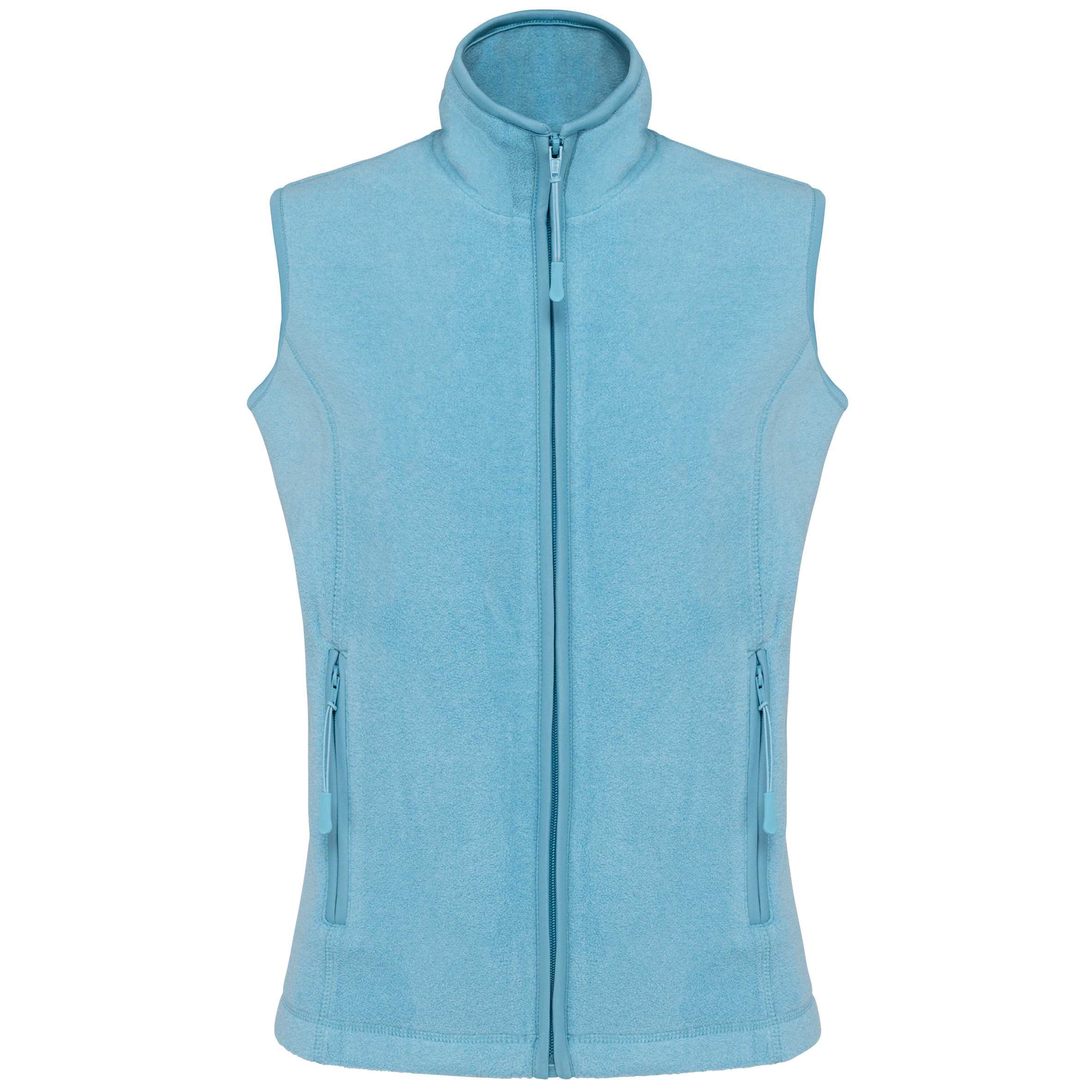 Chaleco micropolar mujer Cloudy blue heather