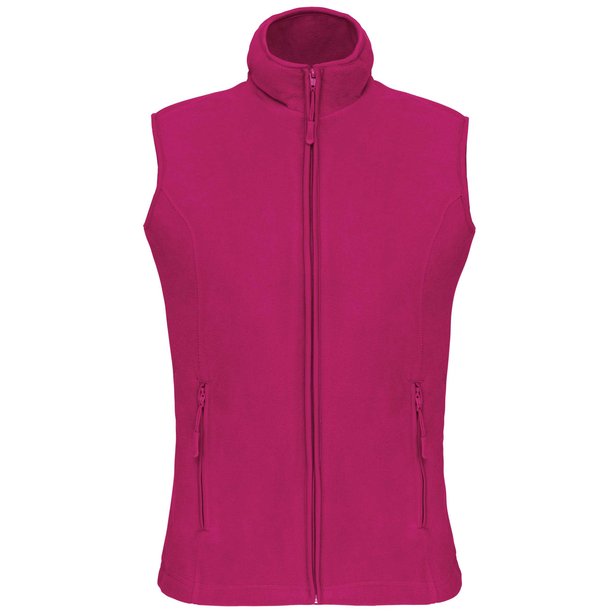 Chaleco micropolar mujer Fuchsia