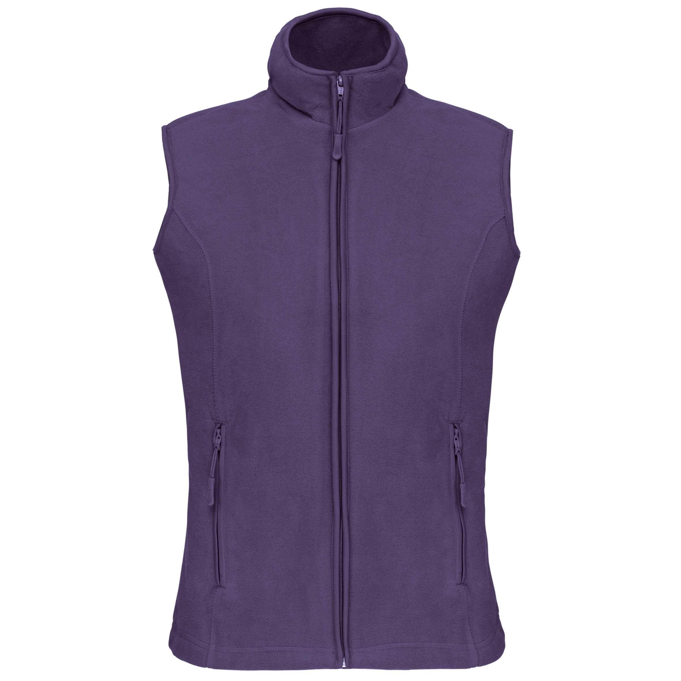 Chaleco micropolar mujer Purple