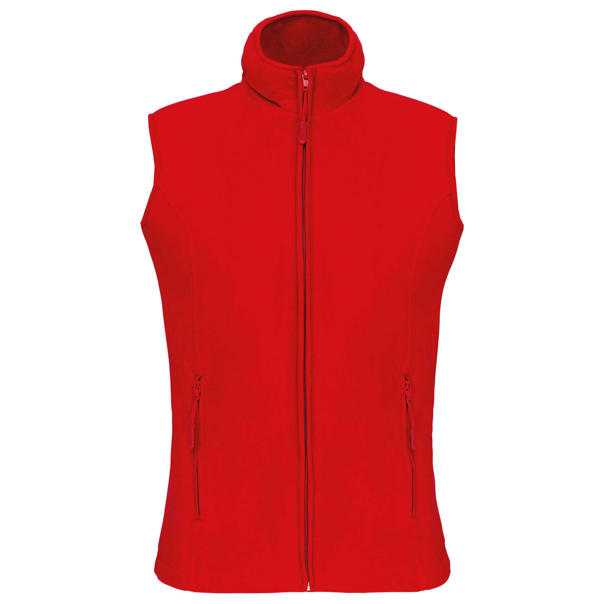 Chaleco micropolar mujer Red