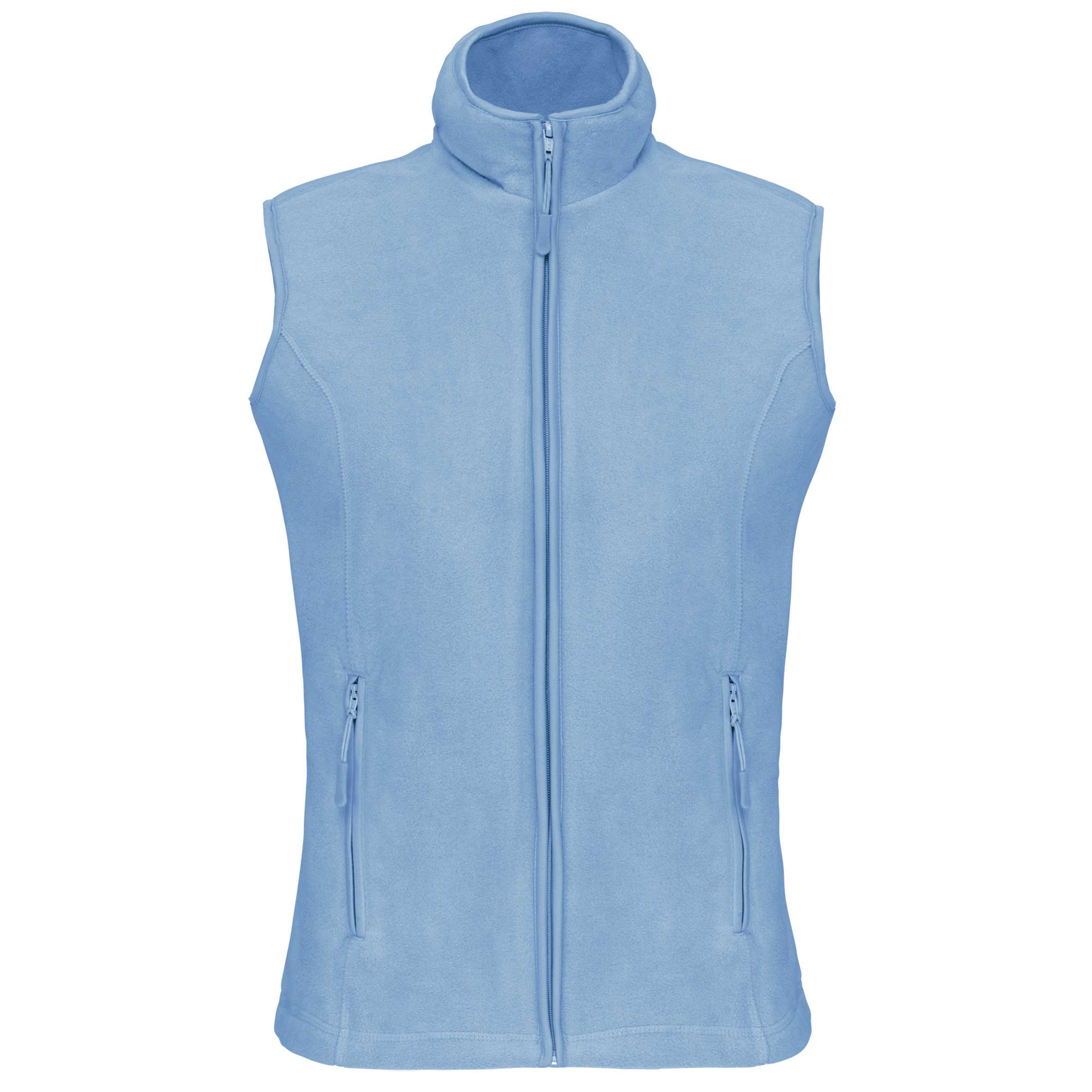 Chaleco micropolar mujer Sky Blue