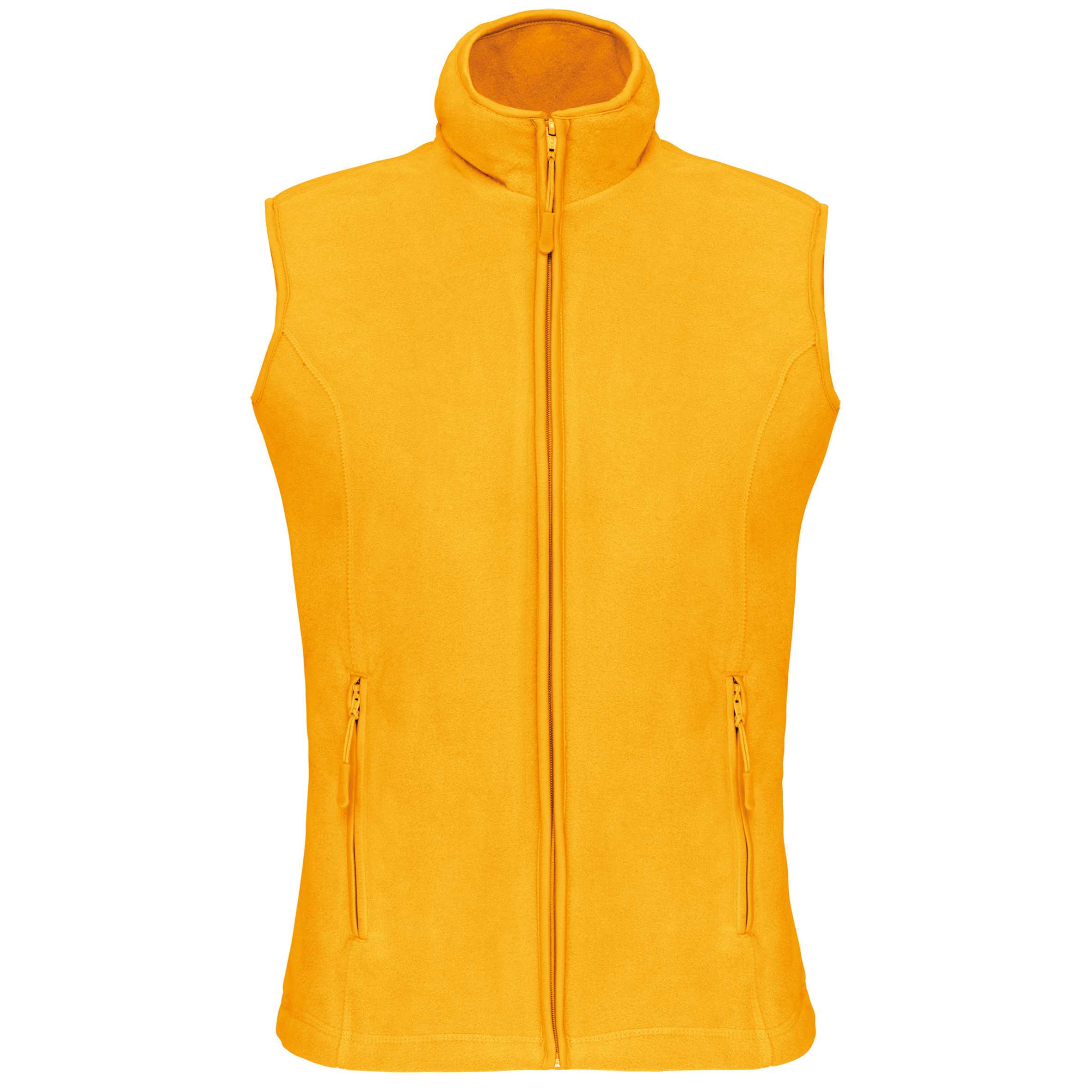 Chaleco micropolar mujer Yellow