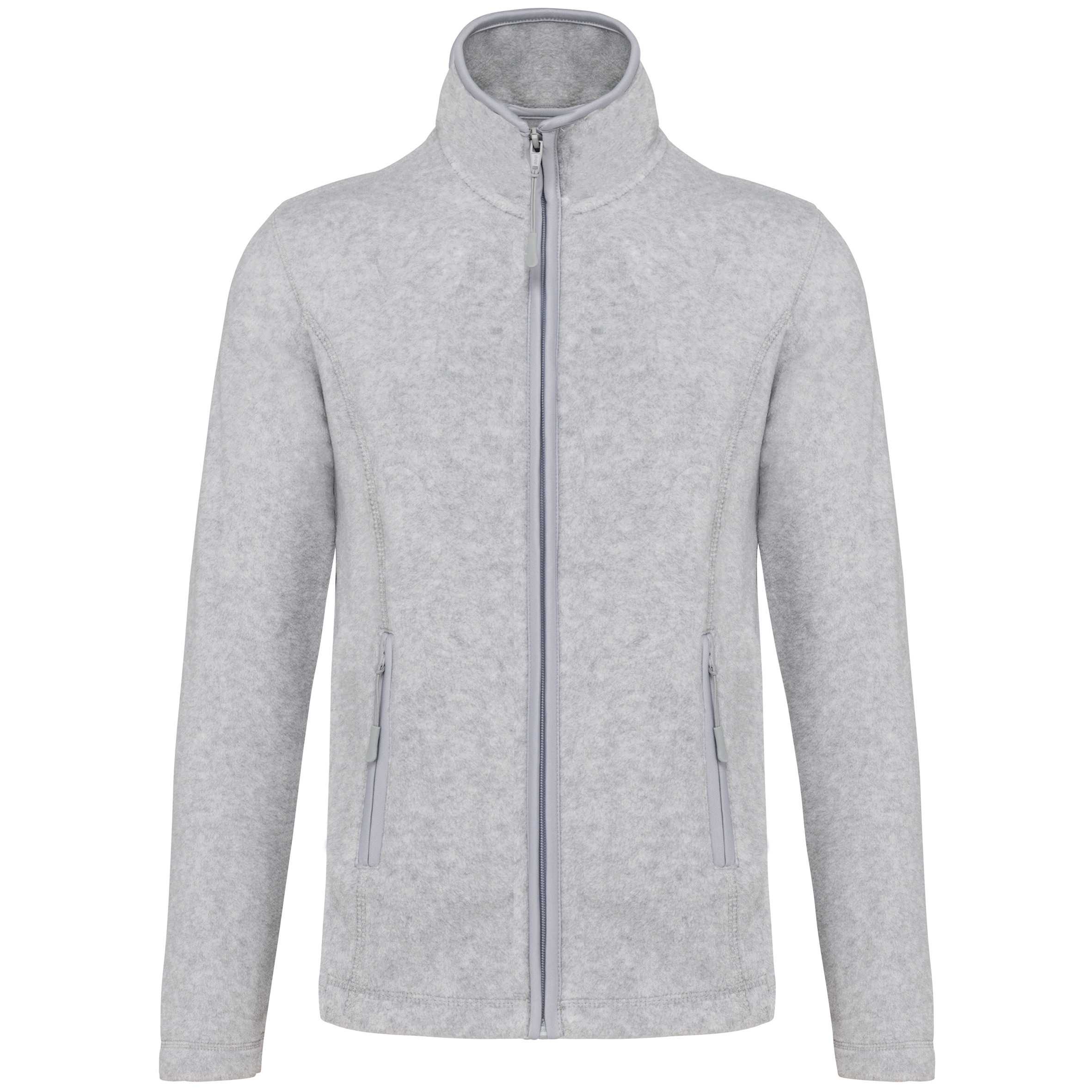 Chaqueta micropolar con cremallera mujer Ash Heather