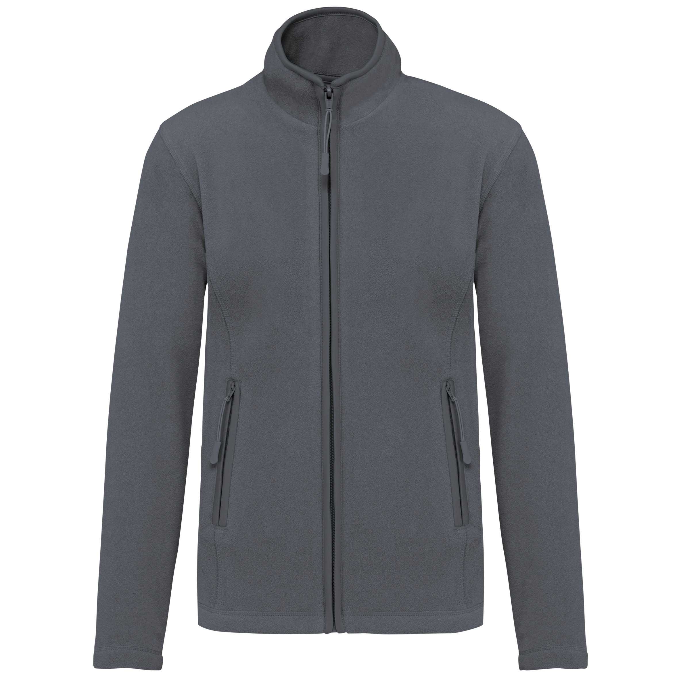 Chaqueta micropolar con cremallera mujer Convoy Grey