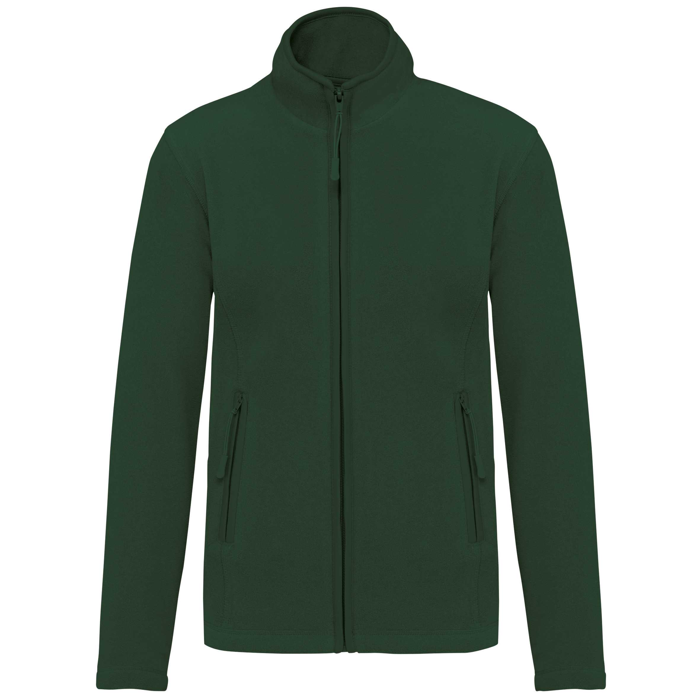 Chaqueta micropolar con cremallera mujer Forest Green