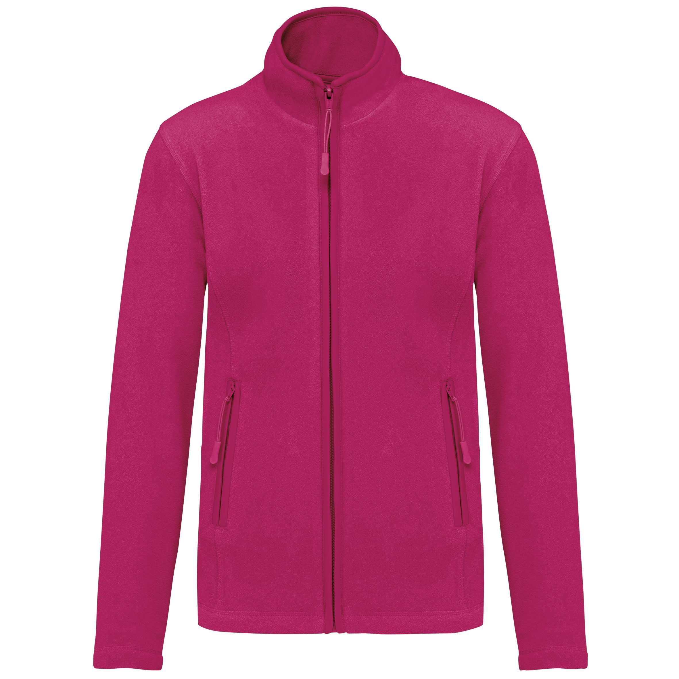 Chaqueta micropolar con cremallera mujer Fuchsia