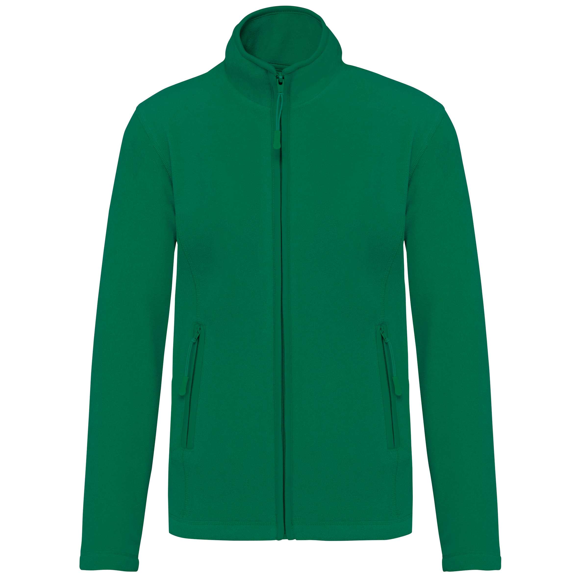 Chaqueta micropolar con cremallera mujer Kelly Green