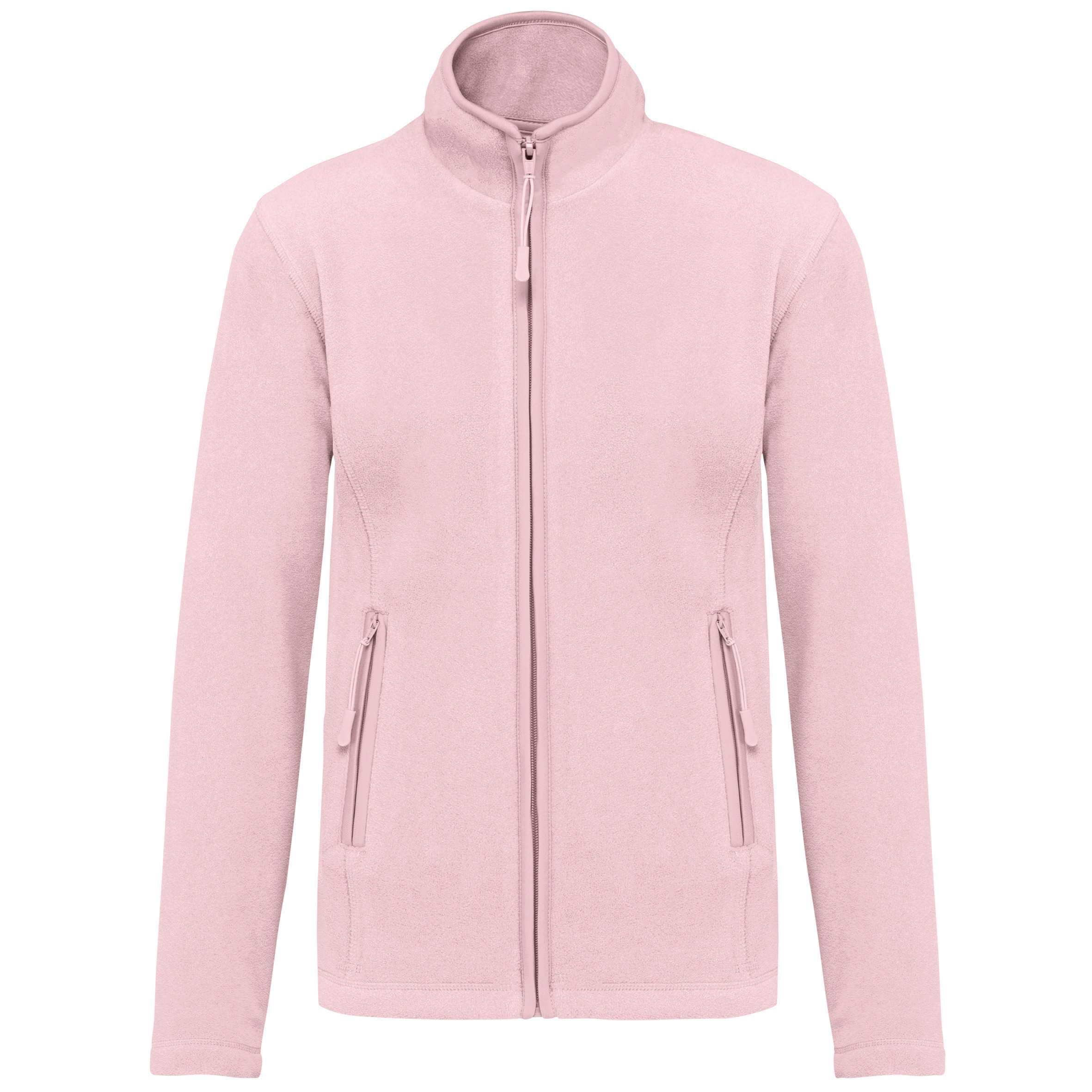 Chaqueta micropolar con cremallera mujer Pale Pink