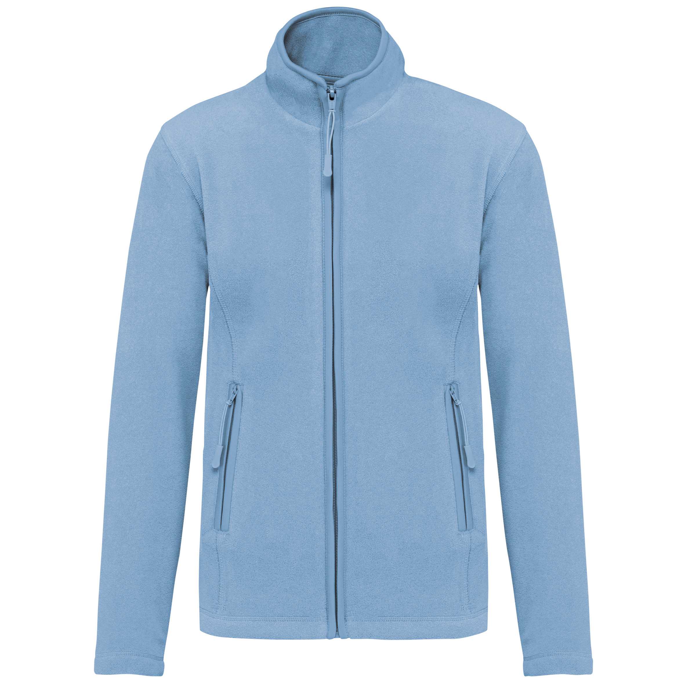 Chaqueta micropolar con cremallera mujer Sky Blue