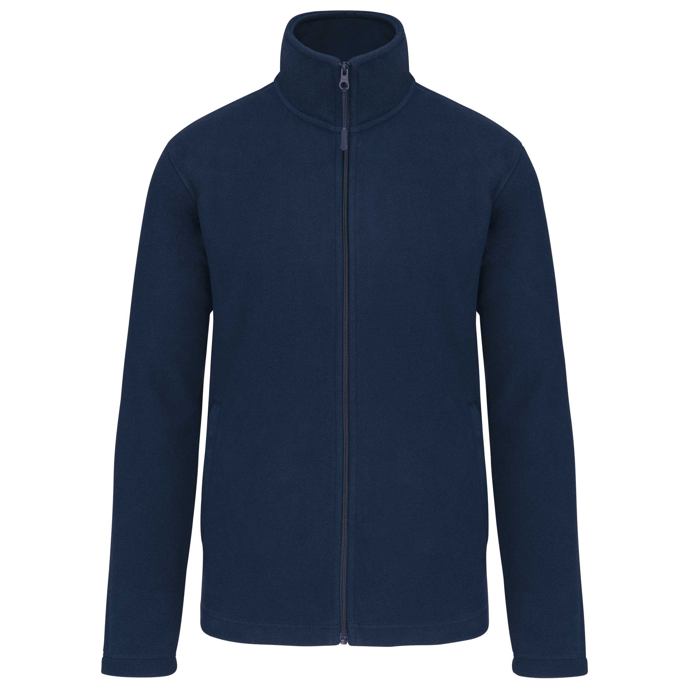 Chaqueta micropolar con cremallera unisex Navy