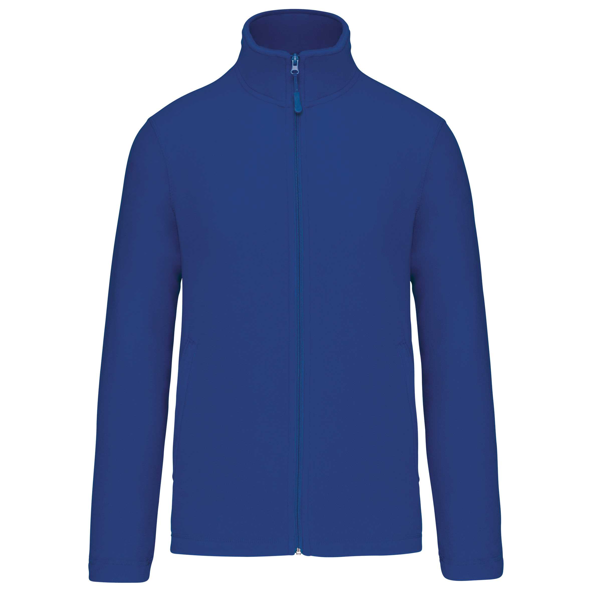 Chaqueta micropolar con cremallera unisex Royal Blue