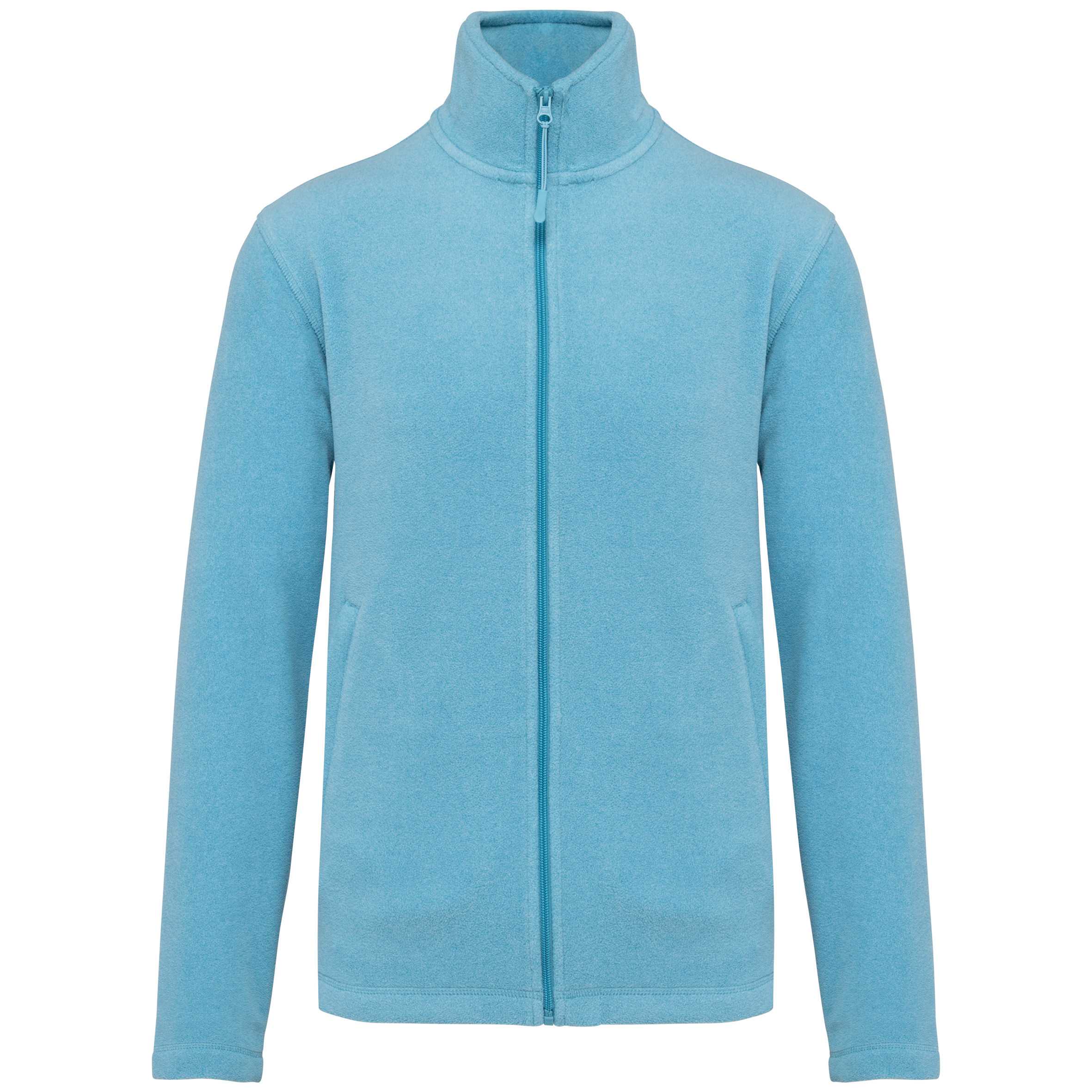Chaqueta micropolar con cremallera hombre Cloudy blue heather