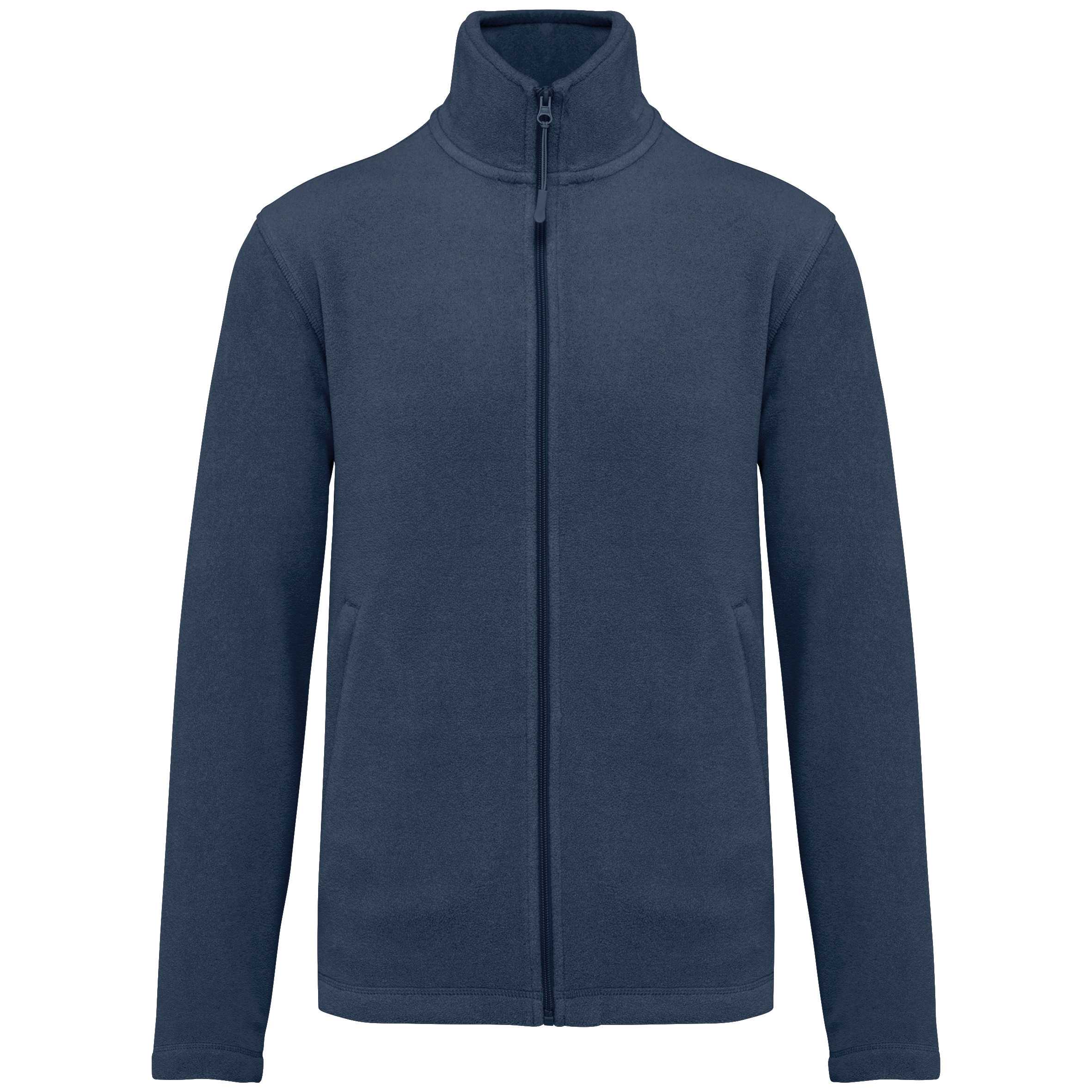 Chaqueta micropolar con cremallera hombre Deep Blue