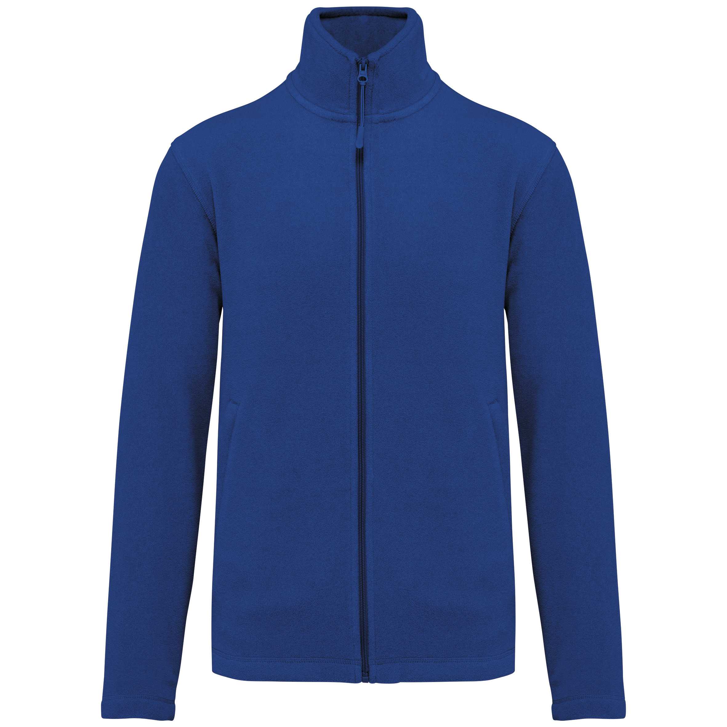 Chaqueta micropolar con cremallera hombre Royal Blue