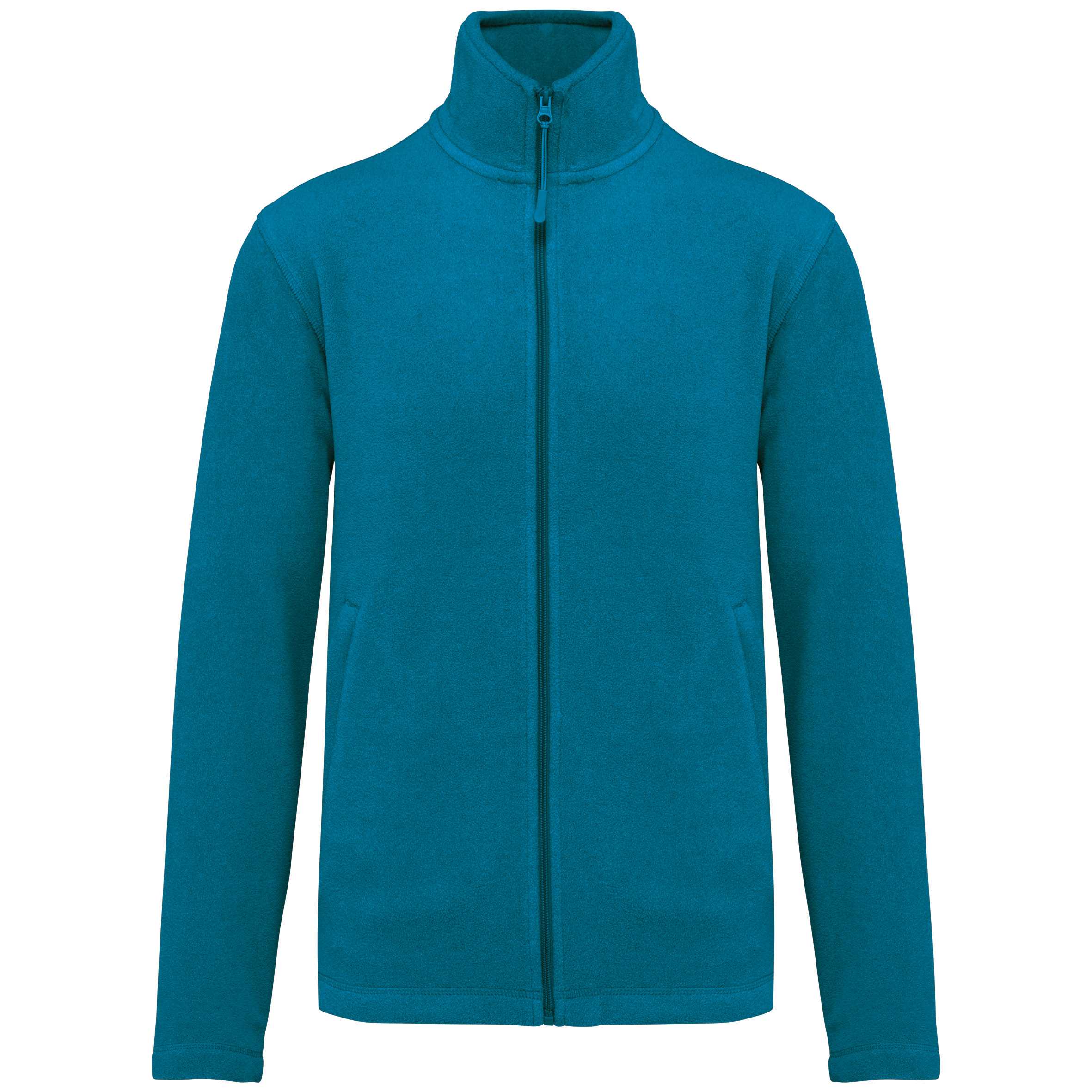 Chaqueta micropolar con cremallera hombre Tropical Blue