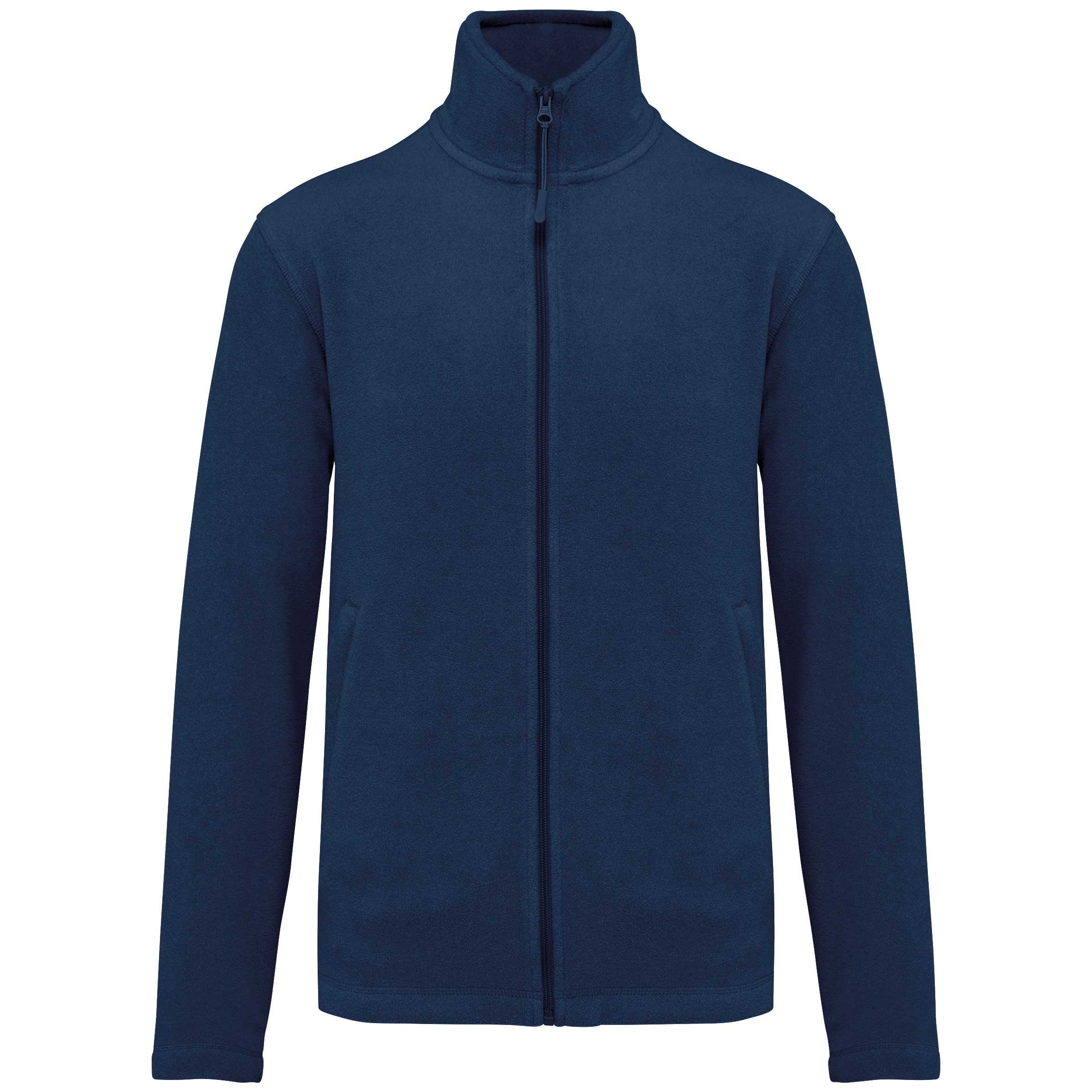 Chaqueta micropolar con cremallera hombre True Indigo