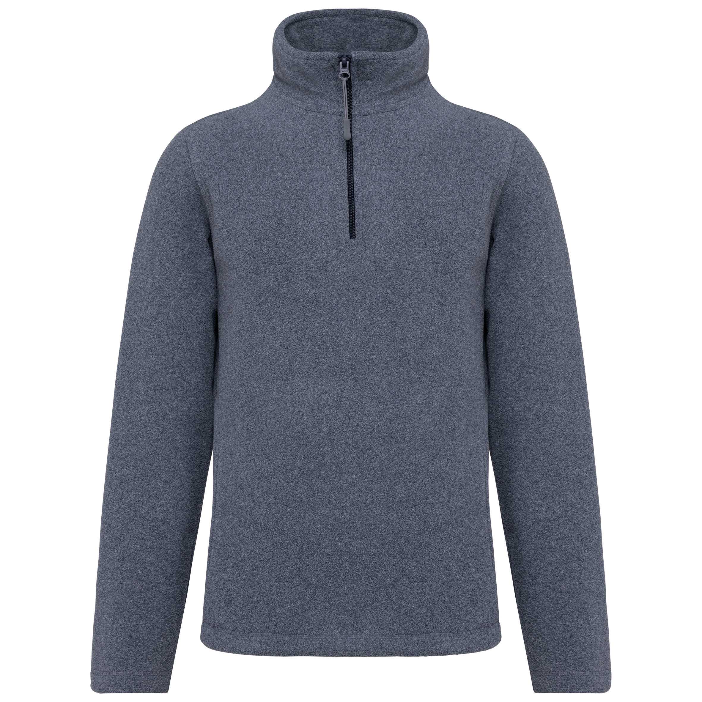 ENZO - Micropolar 1/4 Cremallera French Navy Heather