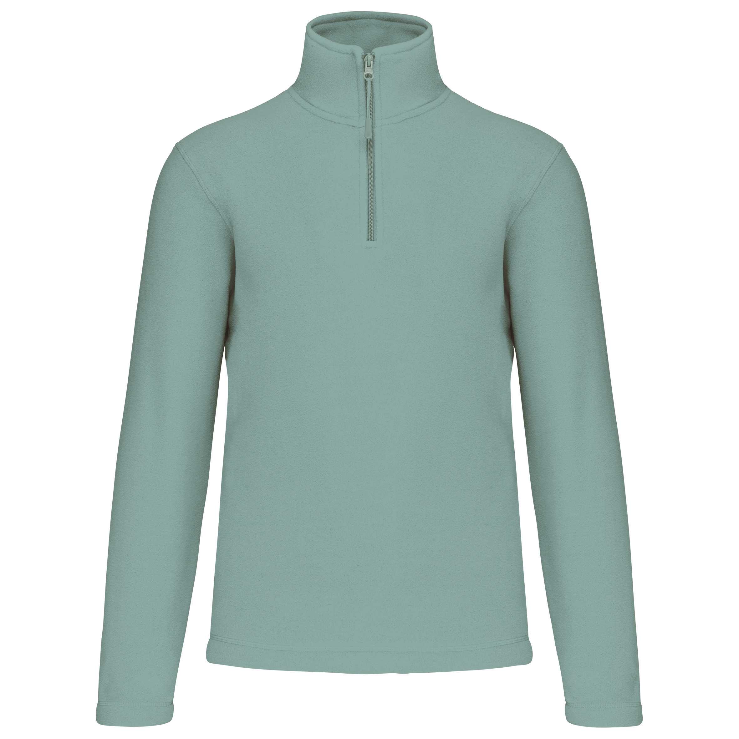 ENZO - Micropolar 1/4 Cremallera Sage