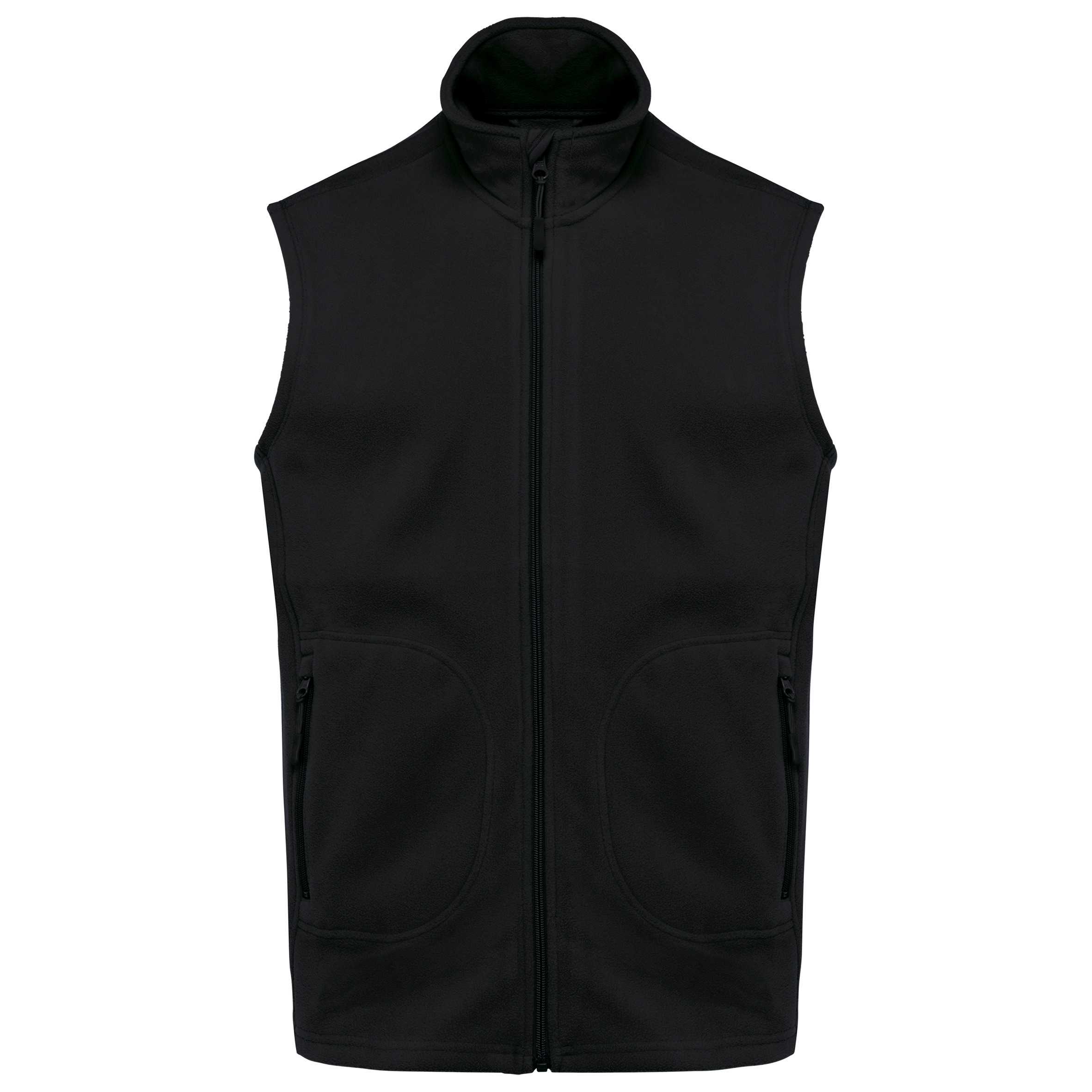 Chaleco micropolar ecorresponsable - Unisex Black