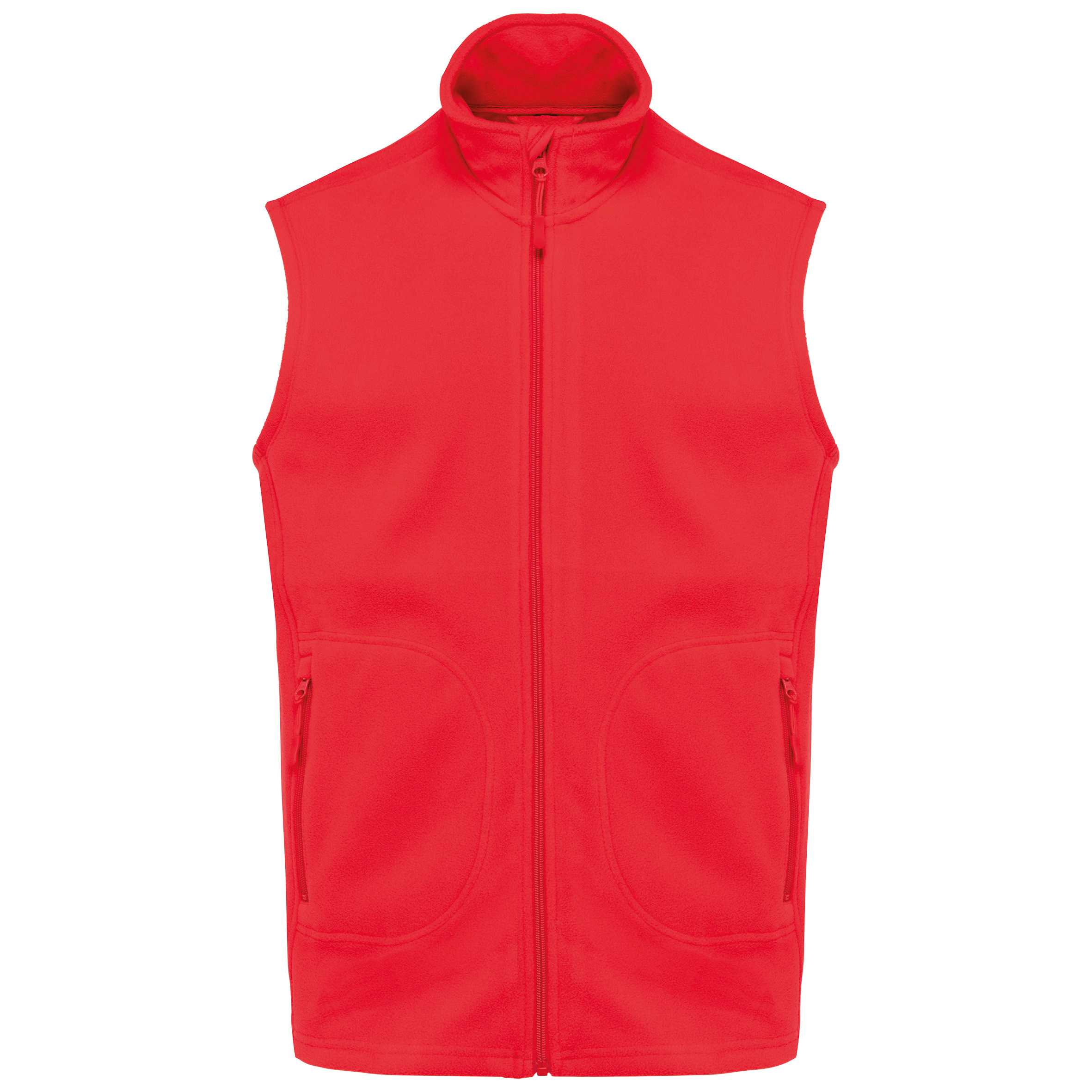 Chaleco micropolar ecorresponsable - Unisex Red