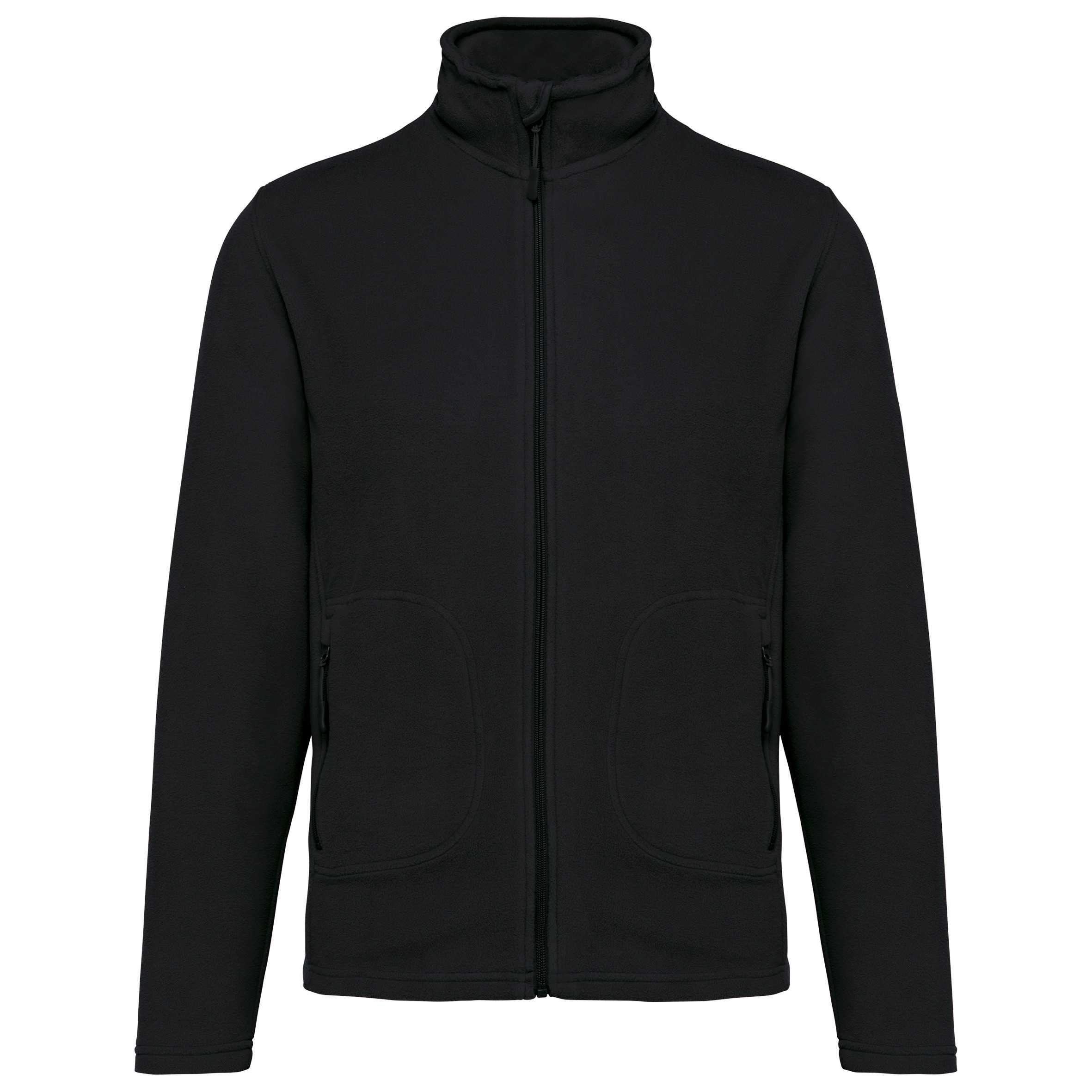 Chaqueta micropolar ecorresponsable - Unisex Black